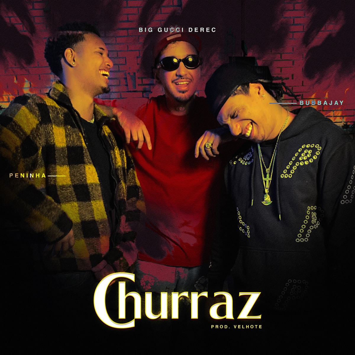 Remédio sem bula (feat. Big Gucci Derec & Juninho Velhote) - Single by Peninha', Bubbajay & Churraz album cover