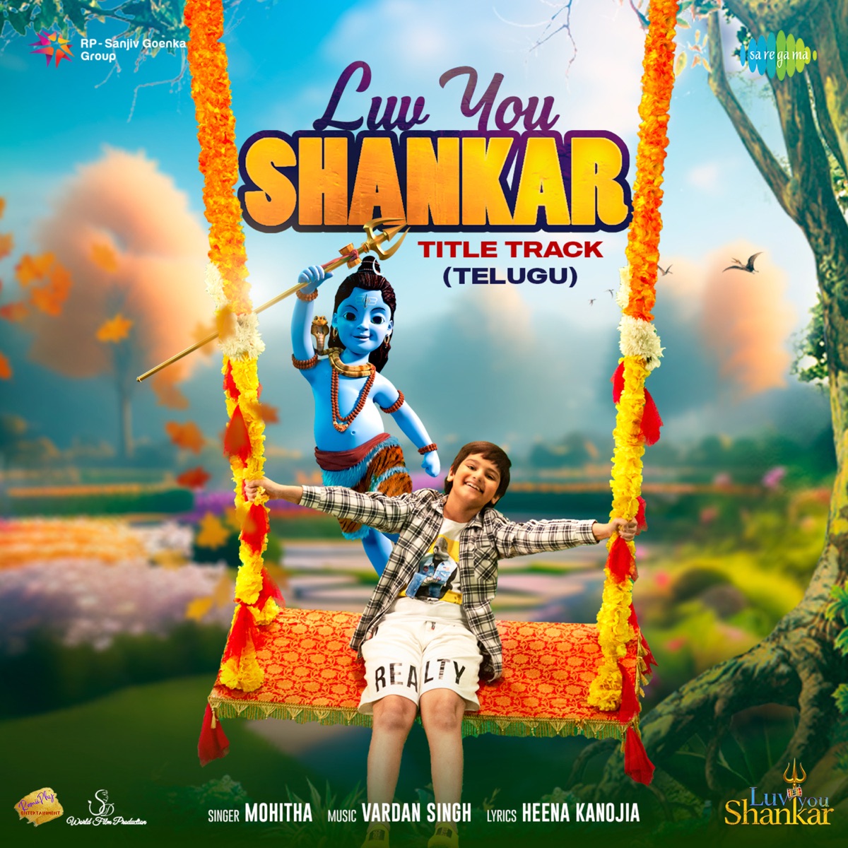 Luv You Shankar - Title Track (From "Luv You Shankar") - Single by Mohitha, Vardan Singh & HEENA KANOJIA album cover