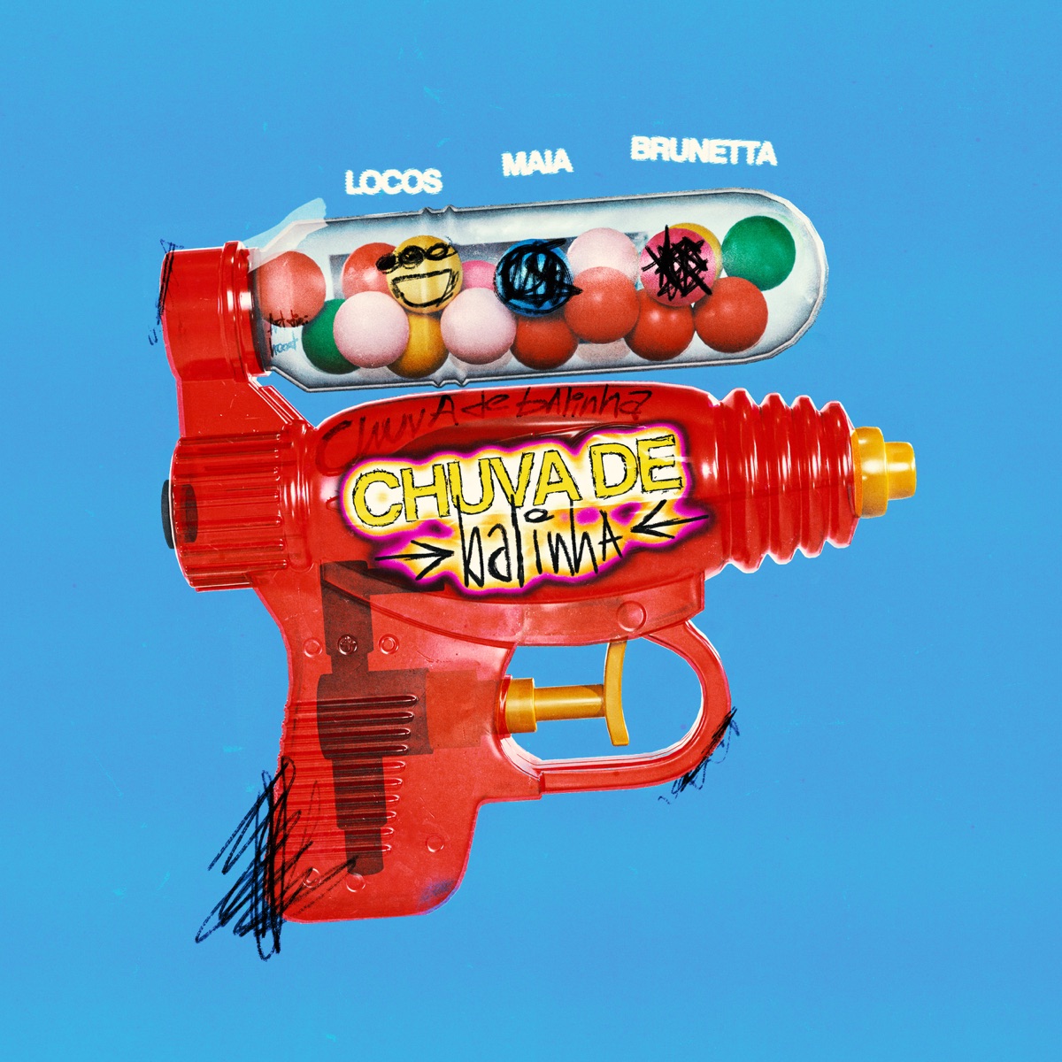 Chuva de Balinha - Single by LOCOS, Brunetta & DJ Maia album cover