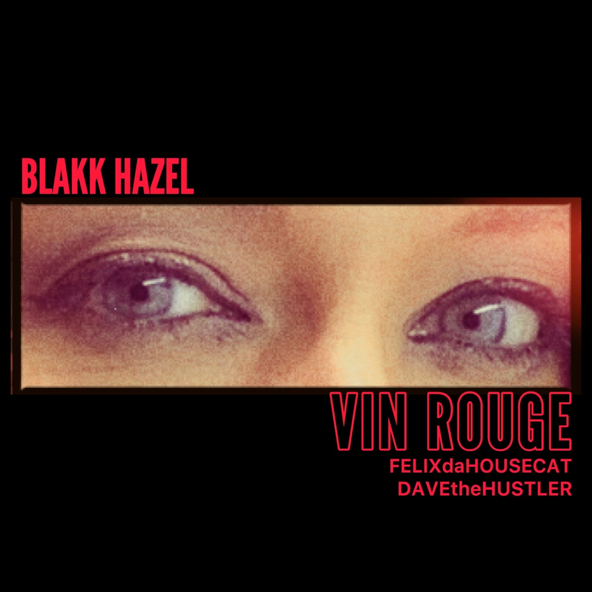 Vin Rouge - Single by Blakk Hazel, Dave the Hustler & Felix da Housecat album cover