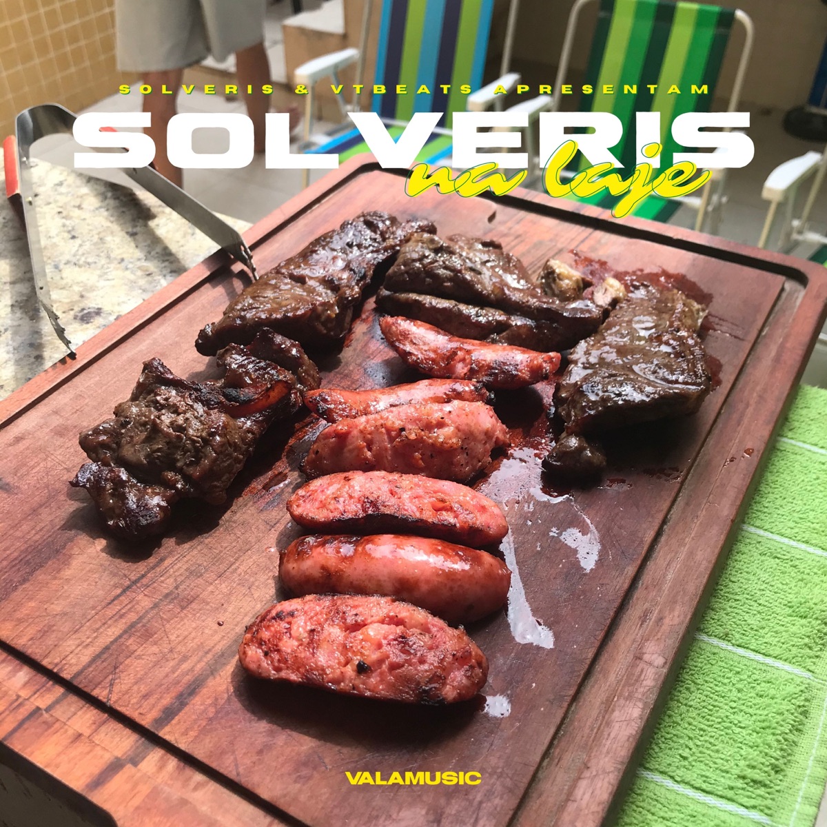 Solveris na Laje - Single by Solveris & VTbeats album cover