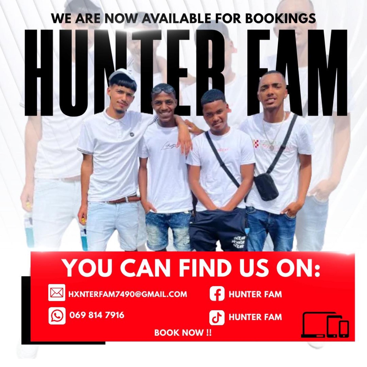Stukkie vir jou (feat. Mc Josh, Dj Diego, Dj ghost & K13) - Single by Hunter Fam album cover
