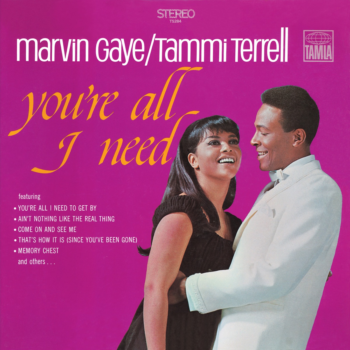 You're All I Need by Marvin Gaye & Tammi Terrell album cover