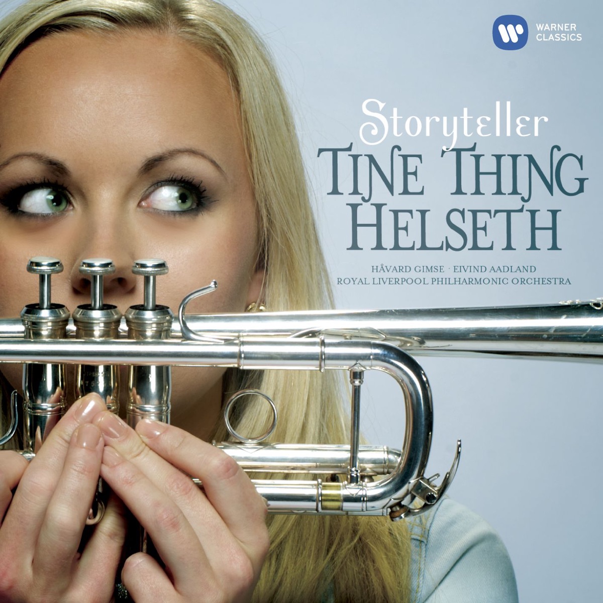 Storyteller by Eivind Aadland, Royal Liverpool Philharmonic Orchestra, Håvard Gimse & Tine Thing Helseth album cover