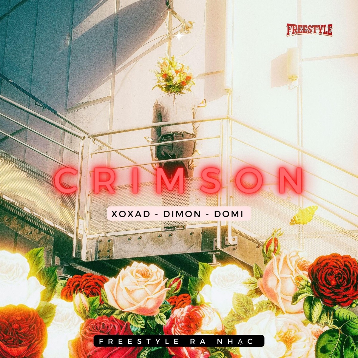 CRIMSON (feat. Dimon & Xoxad) - Single by Domi album cover