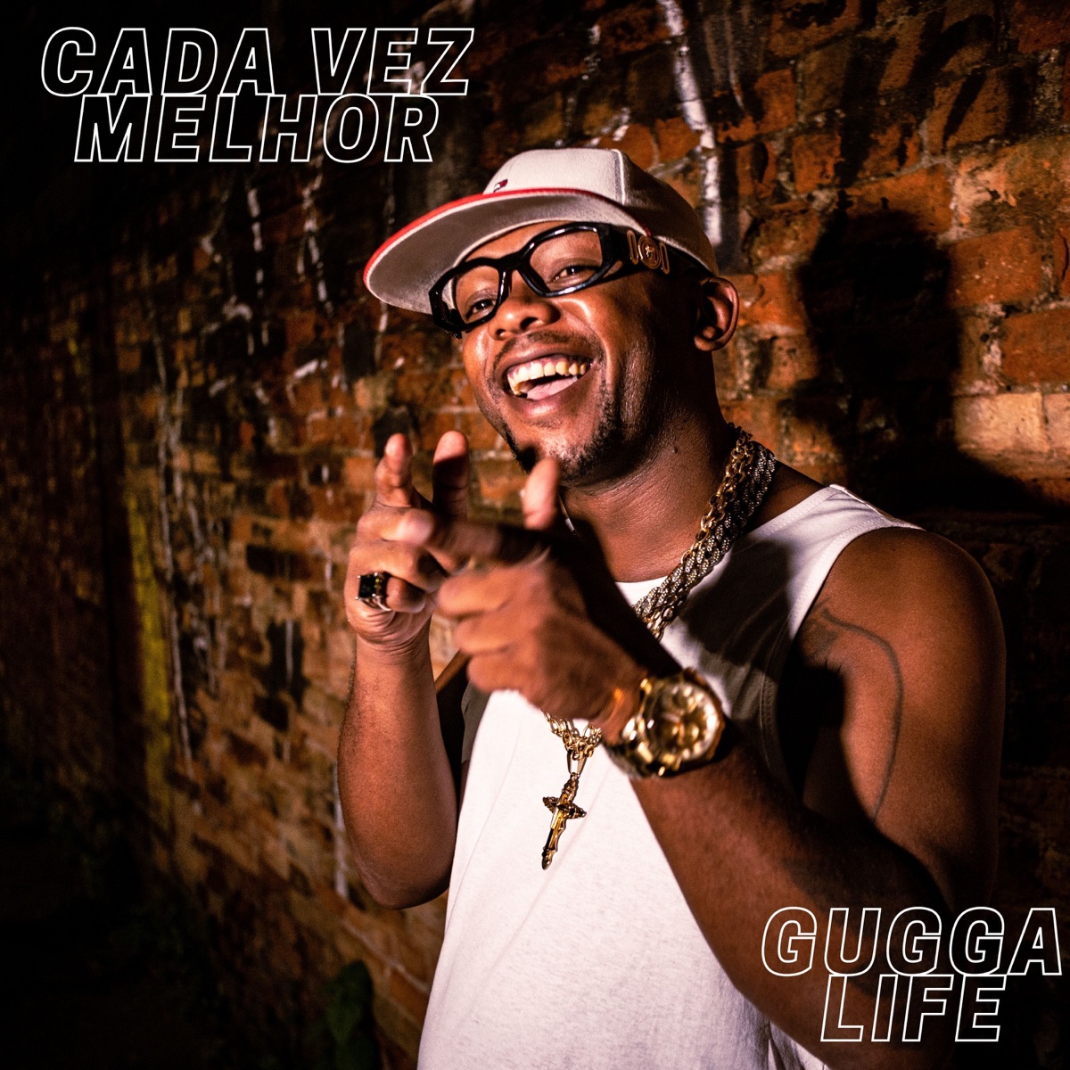 Cada Vez Melhor - Single by Gugga Life & Eltinho Beats album cover