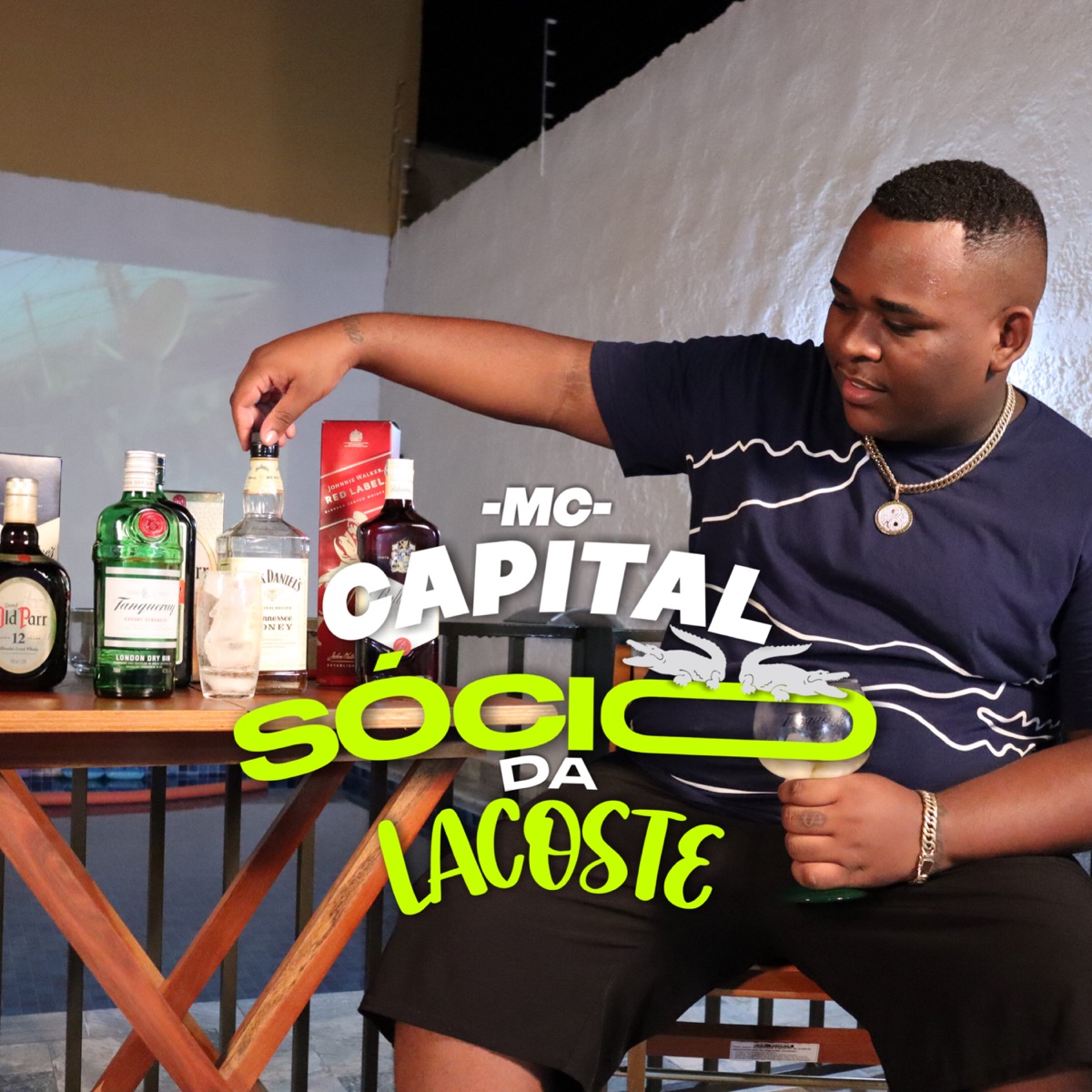 Sócio Da Lacoste - Single by Mc Capital album cover
