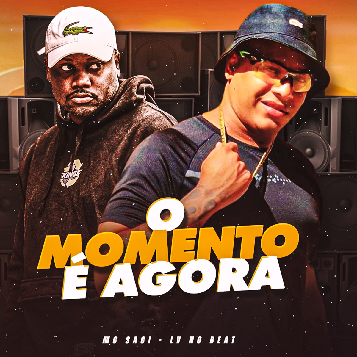 O Momento É Agora - Single by LV no Beat & MC Saci album cover