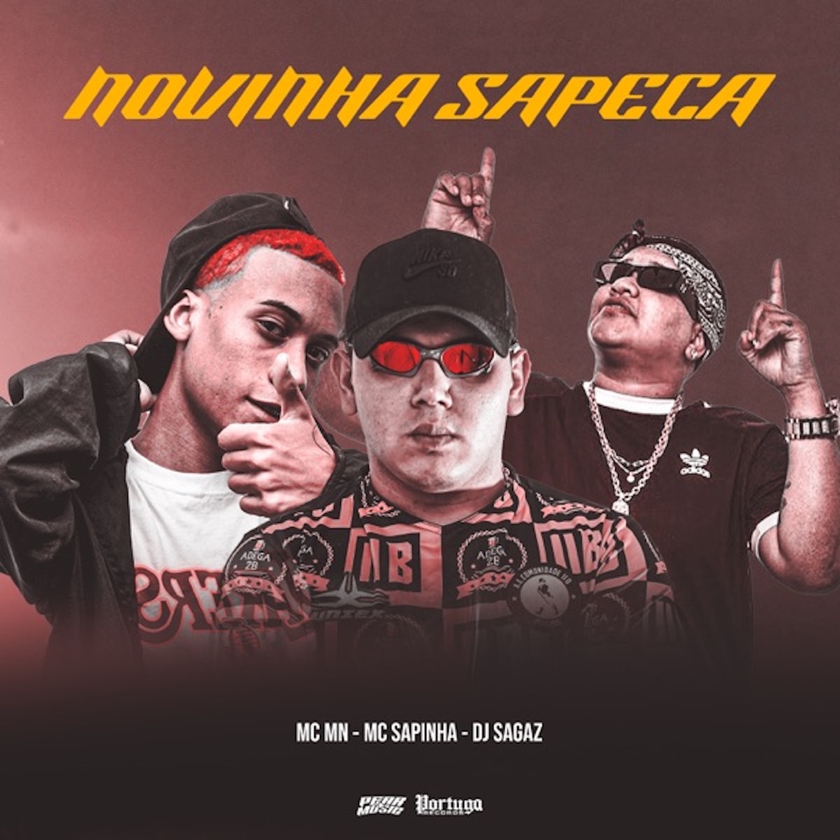 Novinha Sapeca - Single by Mc MN, Mc Sapinha & Dj Sagaz album cover