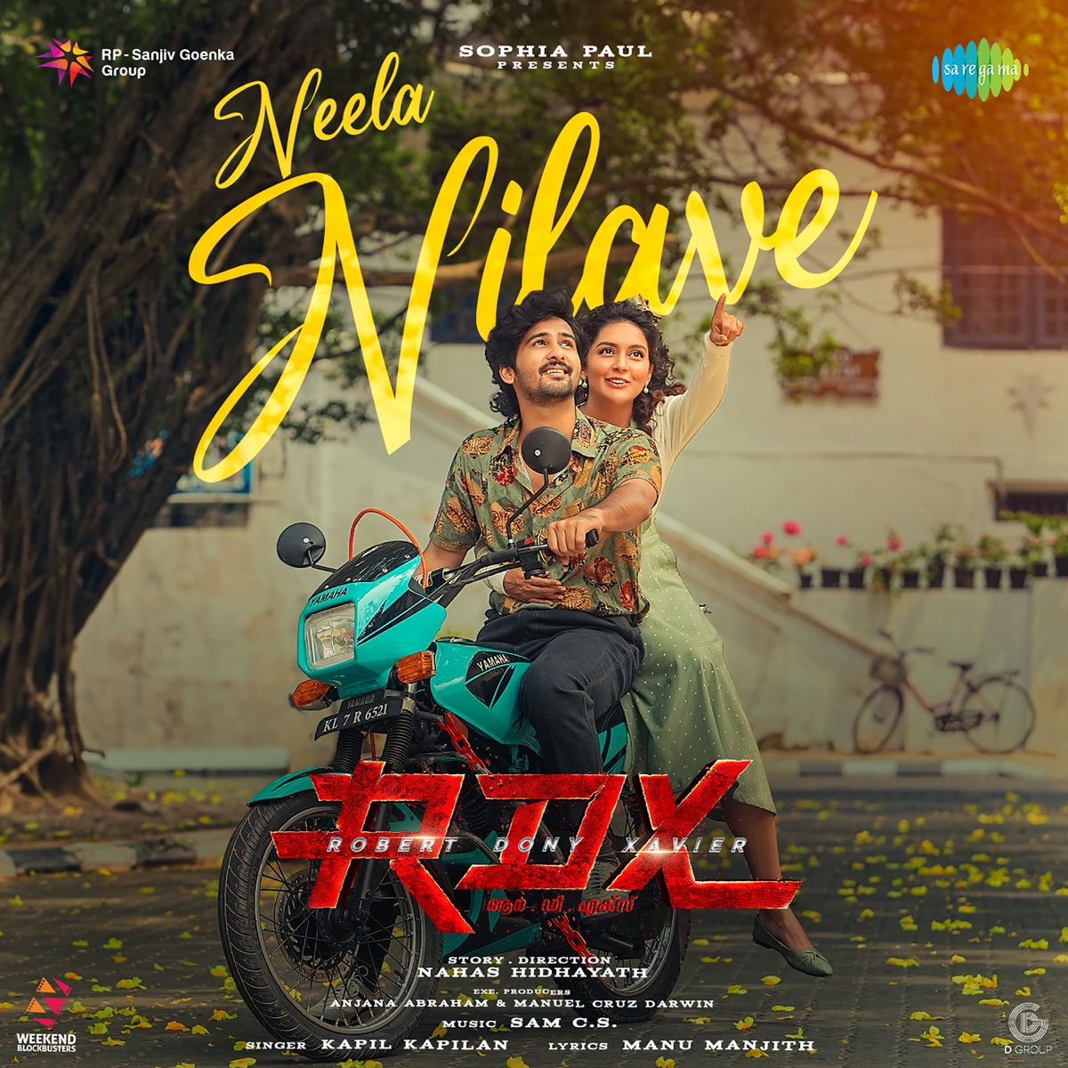 Neela Nilave (From "Rdx") - Single by Sam C.S., Kapil Kapilan & Manu Manjith album cover