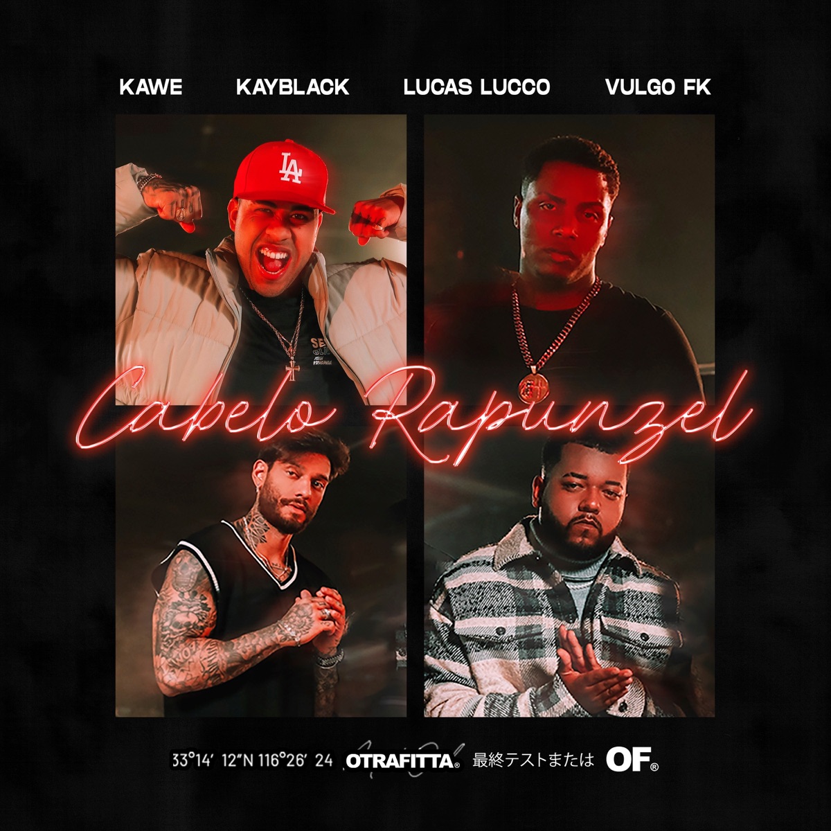 Cabelo Rapunzel (feat. Lucas Lucco, OTRAFITTA & Pedro Lotto) - Single by Kawe, Kayblack & Vulgo FK album cover