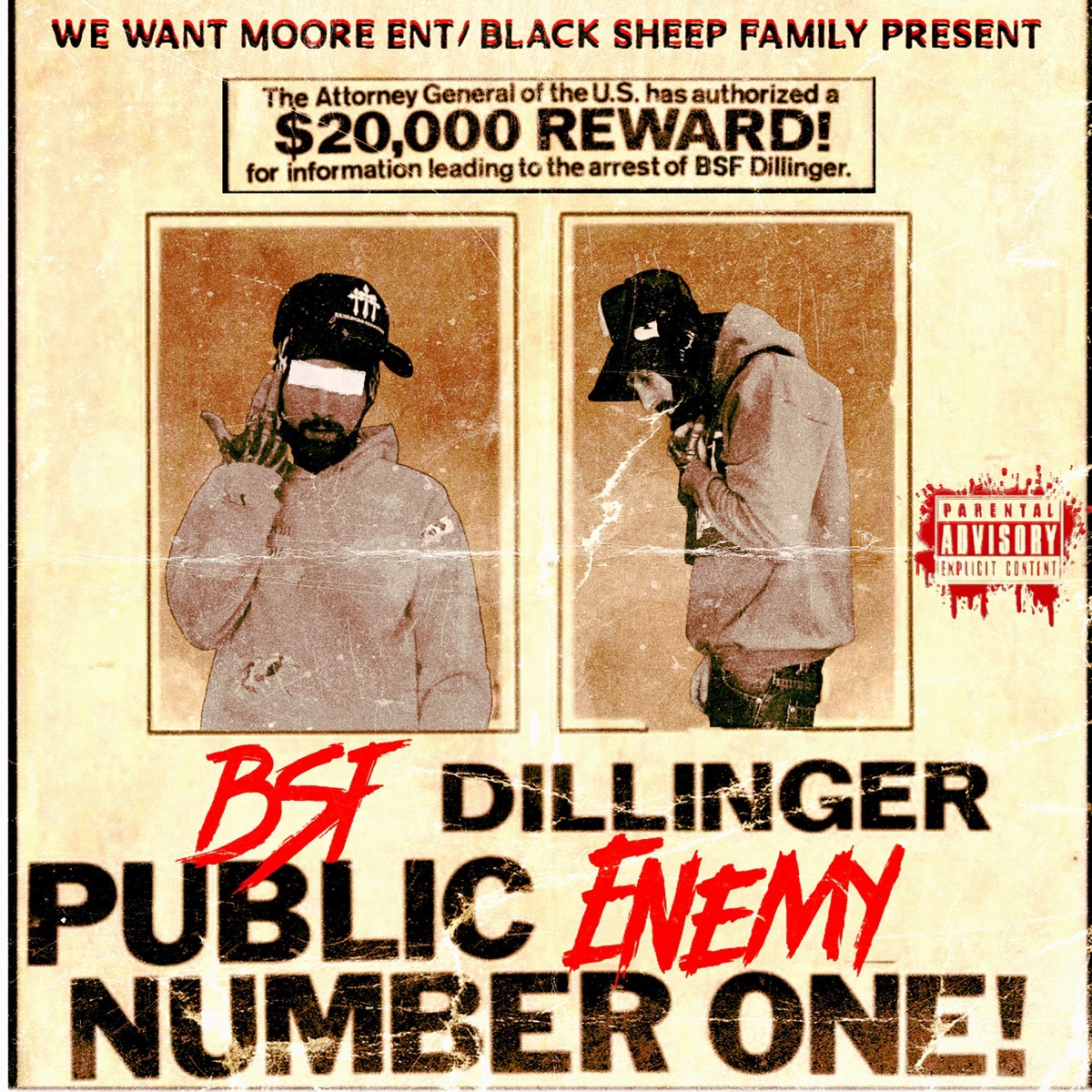 Heartless - Single by BSF Dillinger album cover