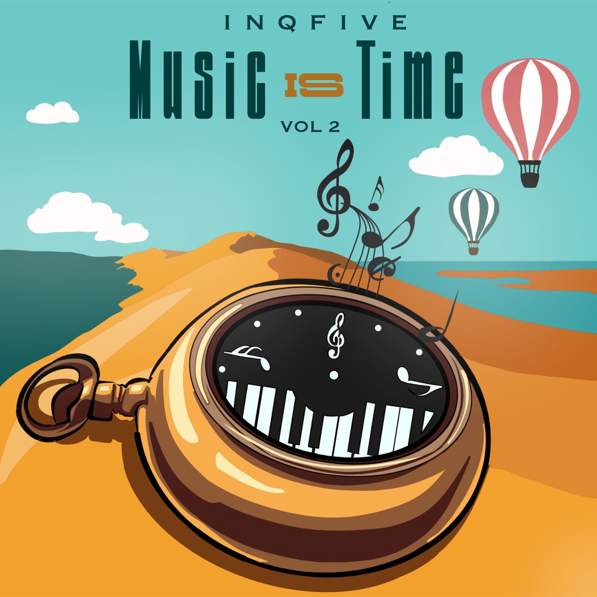 Music is Time, Vol.2 by InQfive album cover