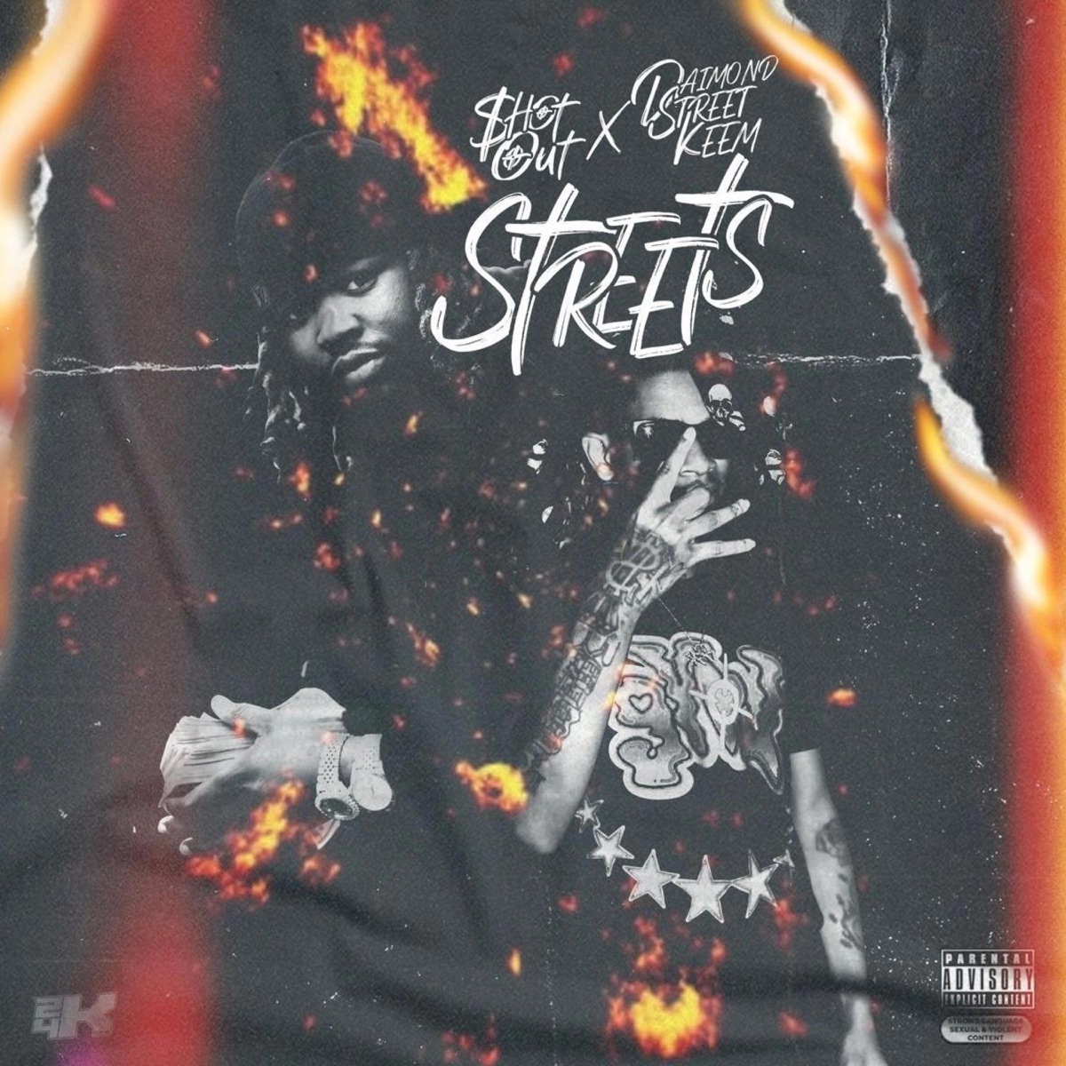 Streets (feat. Diamond Street Keem) - Single by shotout10st album cover