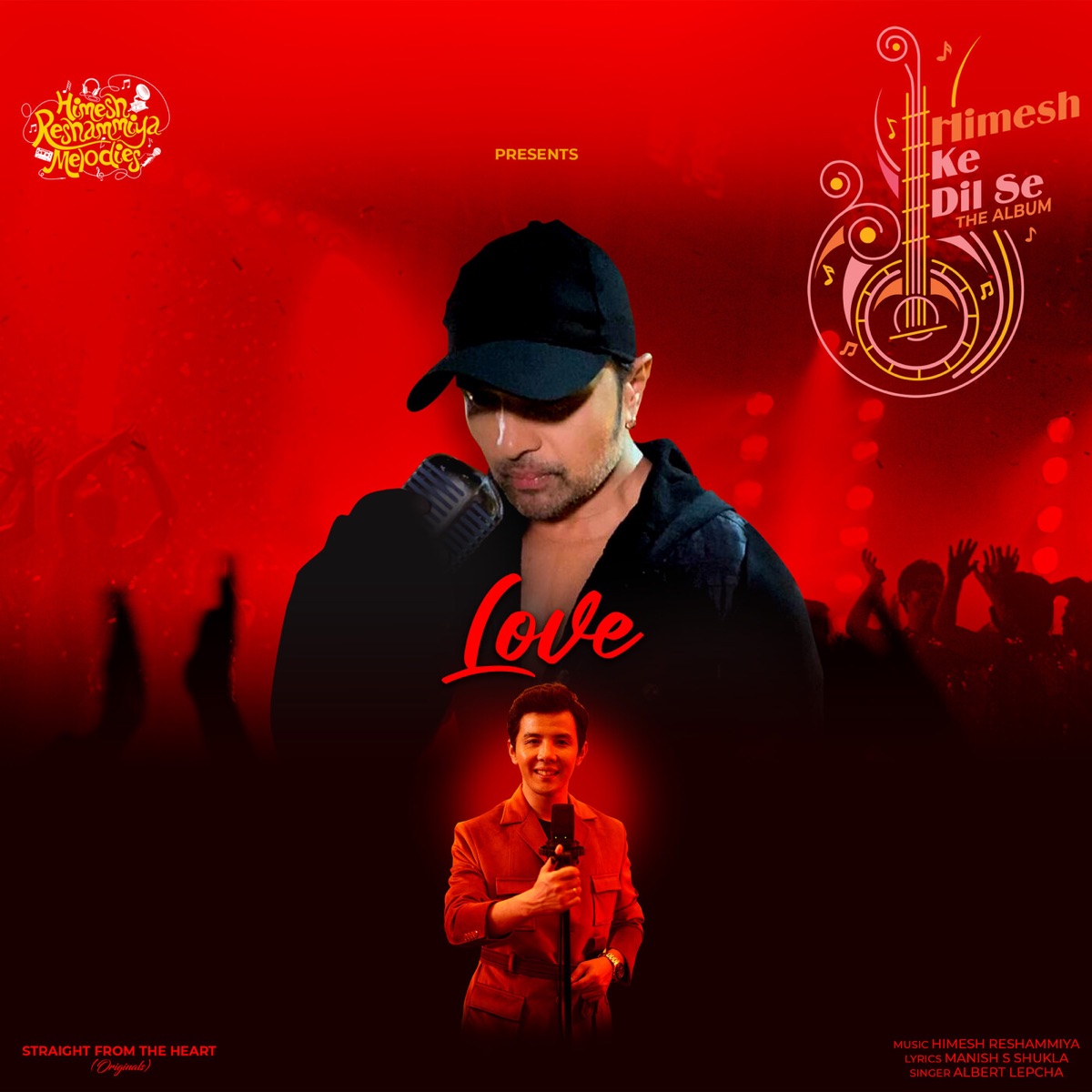Love - Single by Albert Lepcha & Himesh Reshammiya album cover