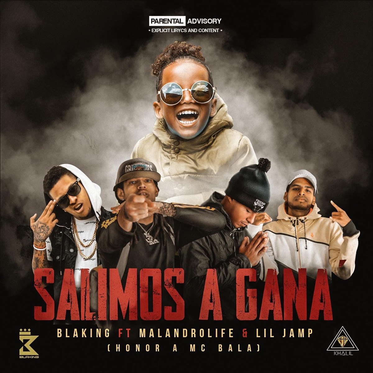 SALIMOS A GANAR (feat. Apolo & niño kepri & Lil Jamp) - Single by BLAKING album cover