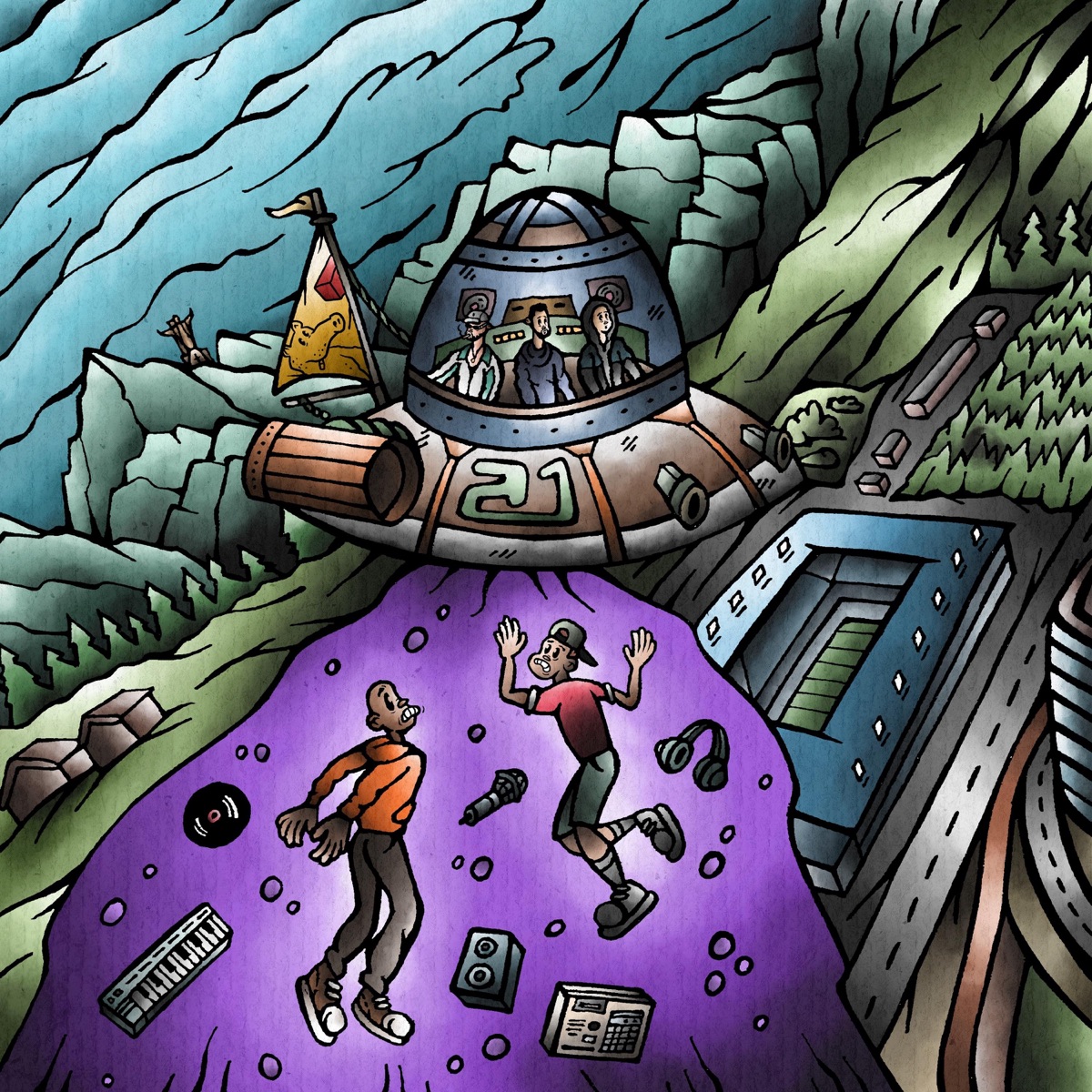 Chapter 1: The Abduction by A1 Invazion album cover