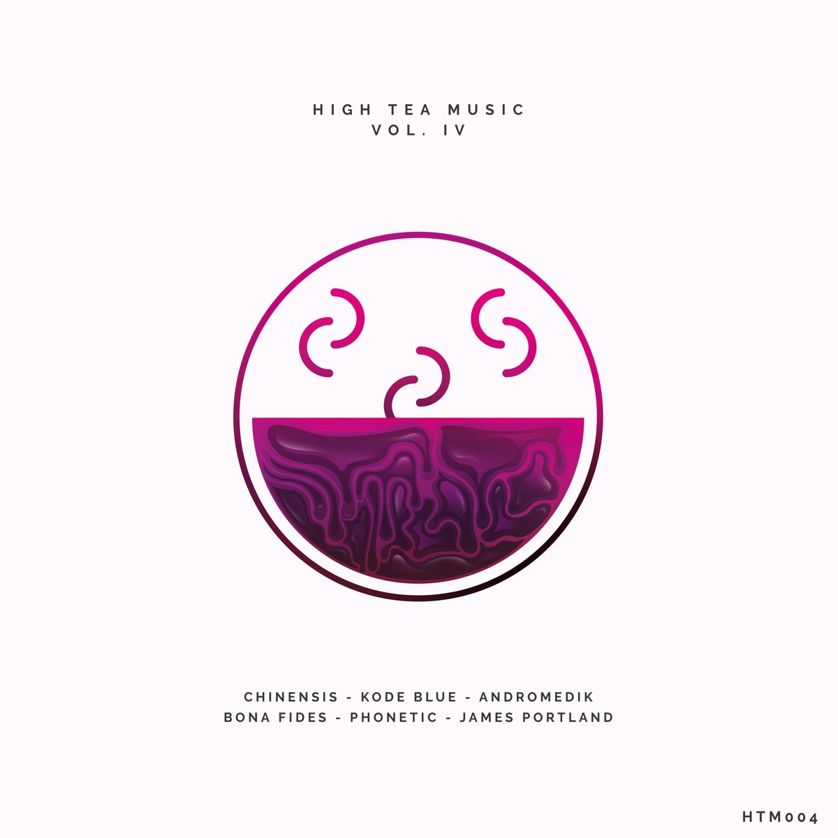 High Tea Music: Vol. 4 - EP by Chinensis, Bona Fides, Andromedik, Kode Blue, Phonetic & High Tea Music album cover