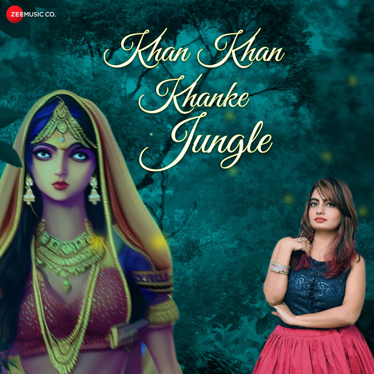 Khan Khan Khanke Jungle - Single by Freedom Sharma, Anil Thakur & Yug Bhusal album cover