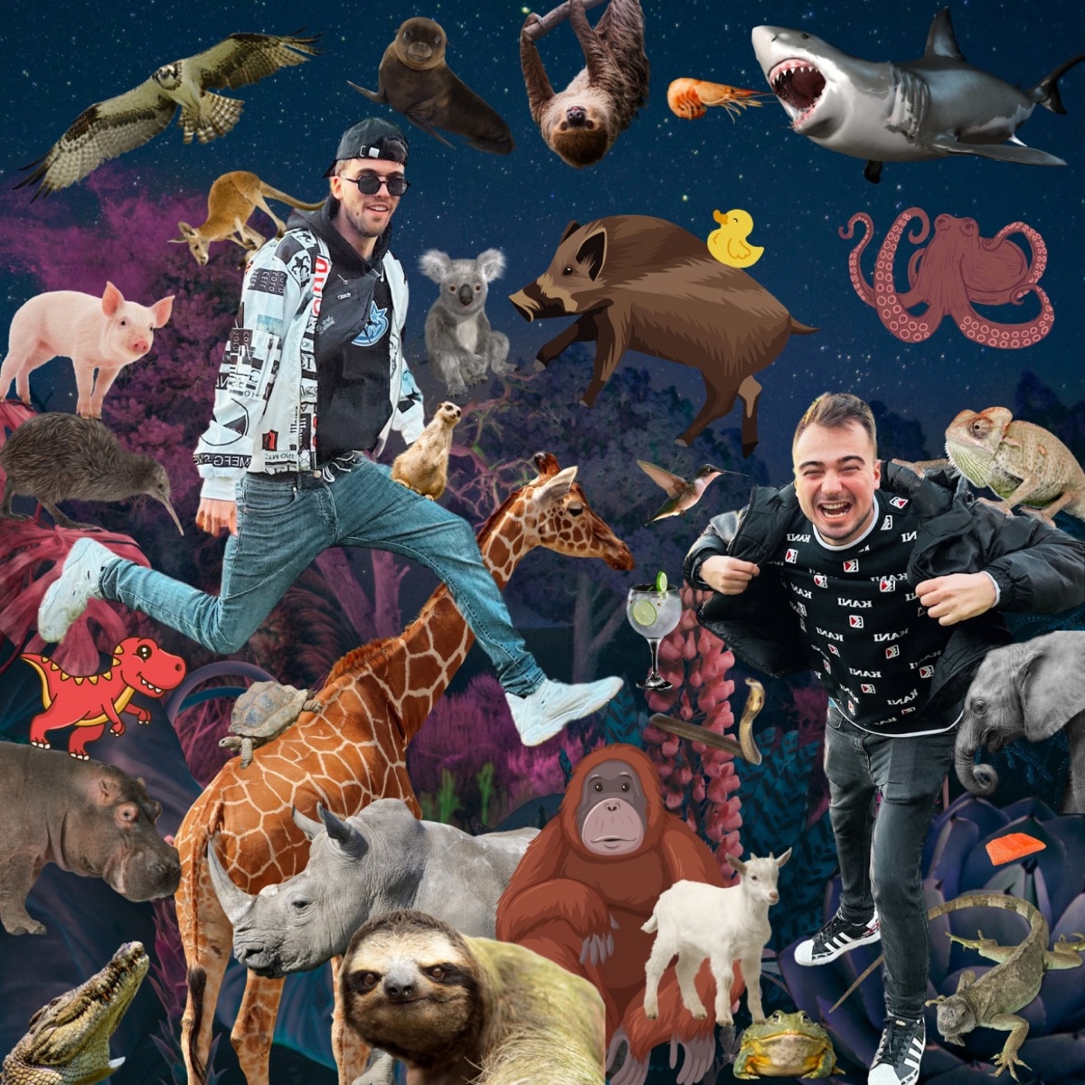 Zvířata - Single by Skardu, Pragoholik & KERSH album cover