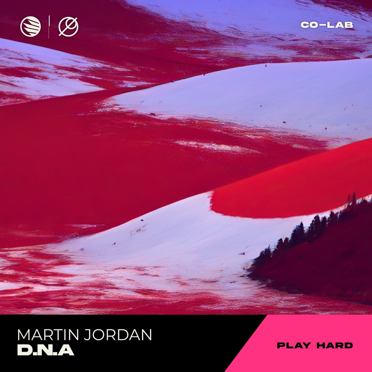 D.N.A - Single by Martin Jordan album cover
