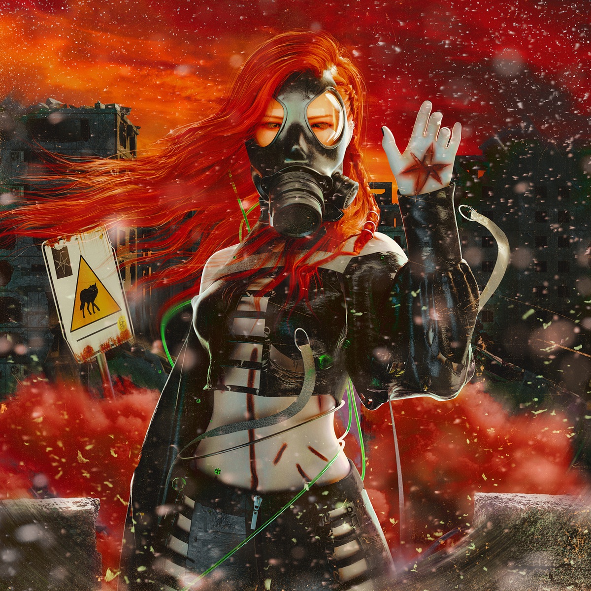 Fallout - Single by Masked Wolf & Bring Me The Horizon album cover