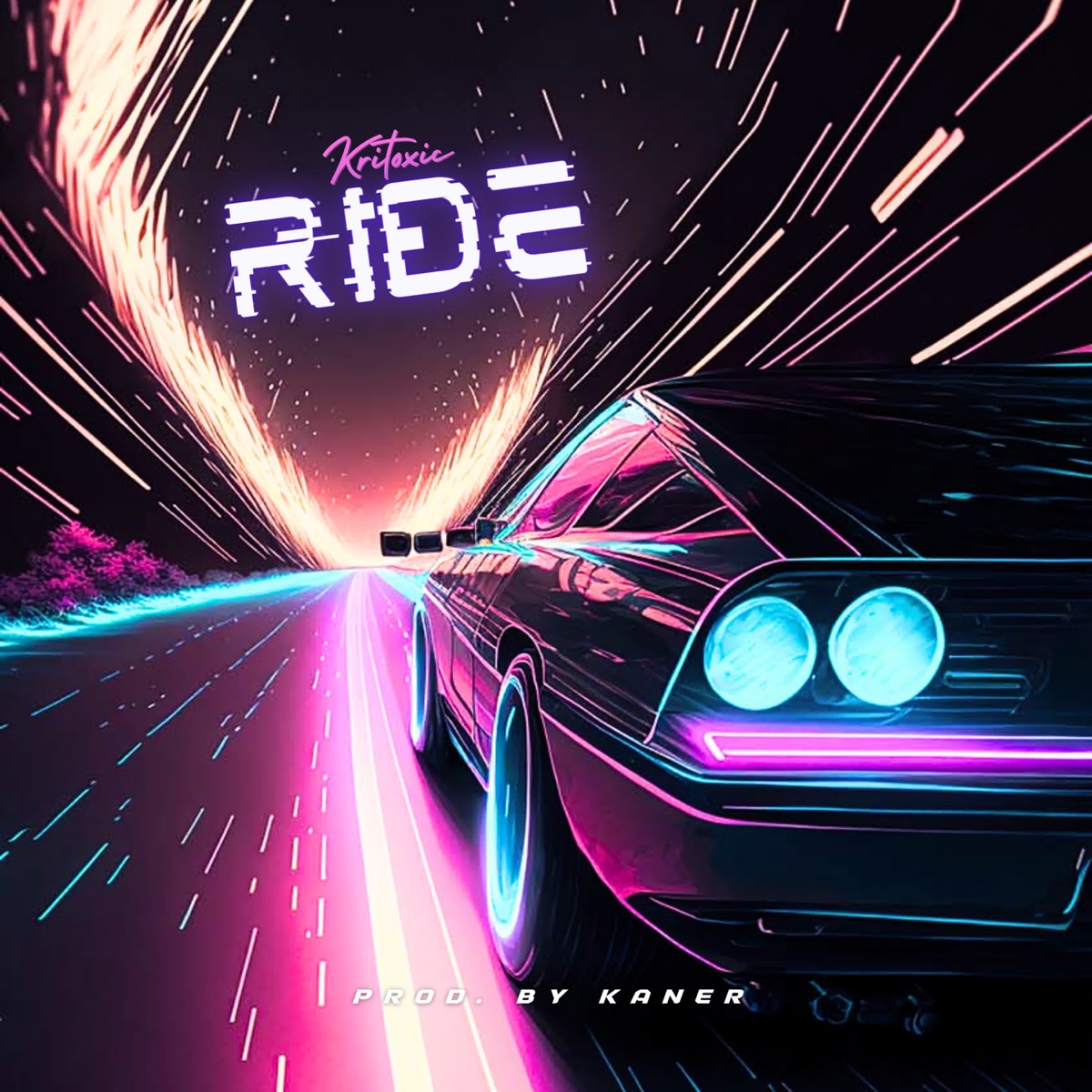 RIDE - Single by Kritoxic album cover