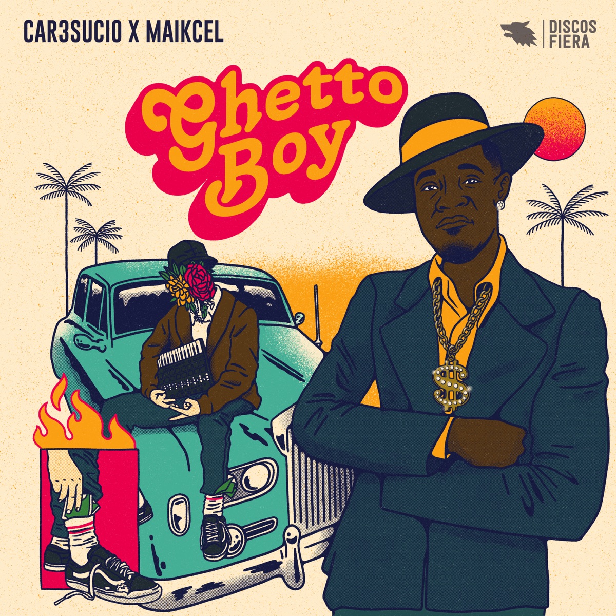 Ghetto Boy - Single by Car3sucio & Maikcel album cover