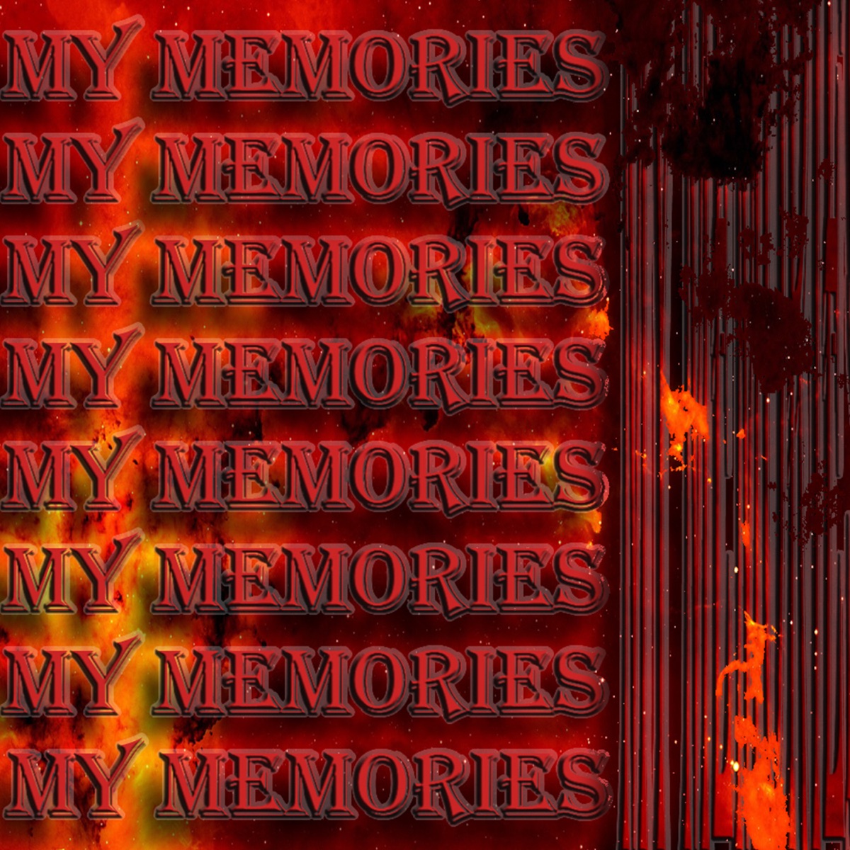 MY MEMORIES - Single by WinD & Black Bear album cover