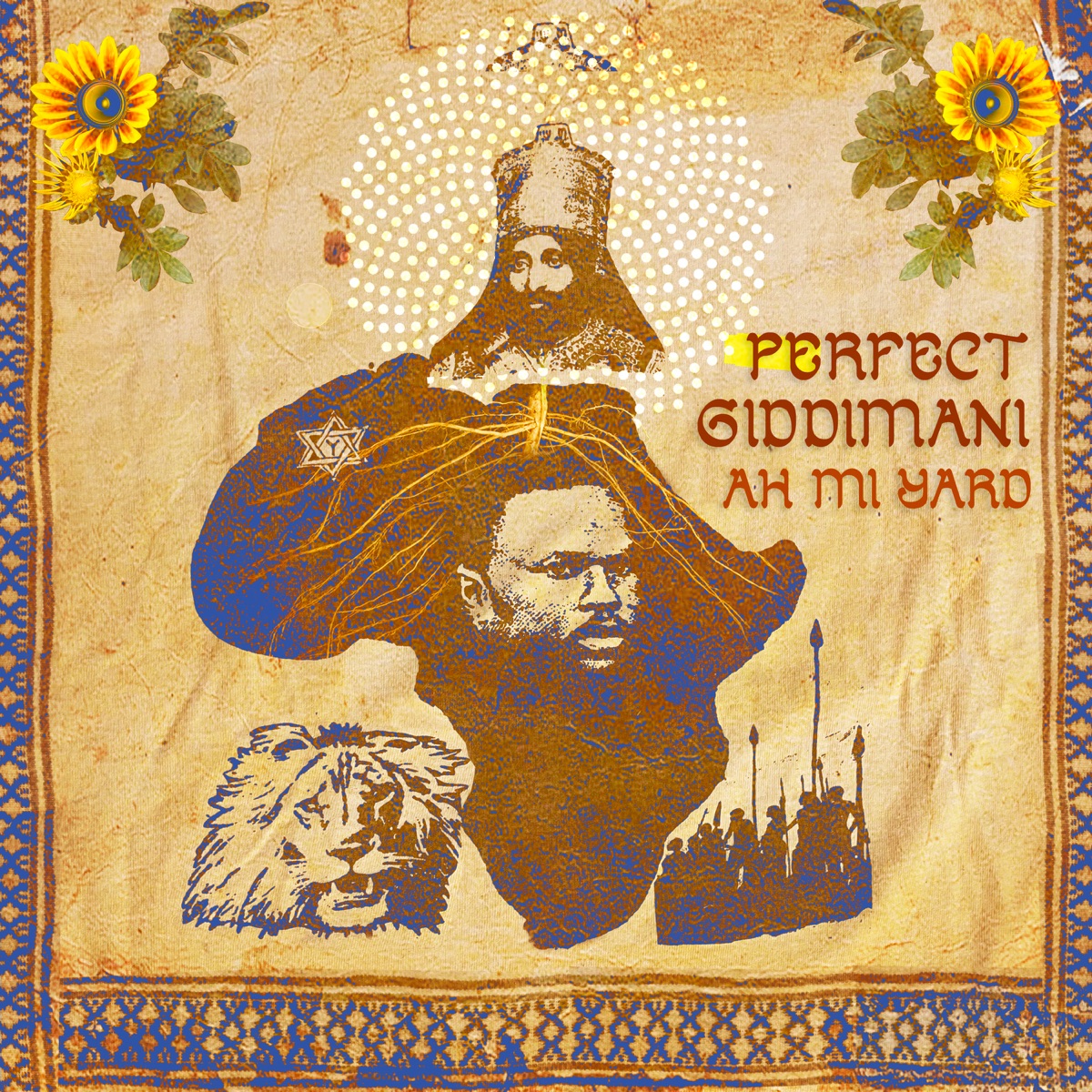 Ah Mi Yard by Perfect Giddimani album cover