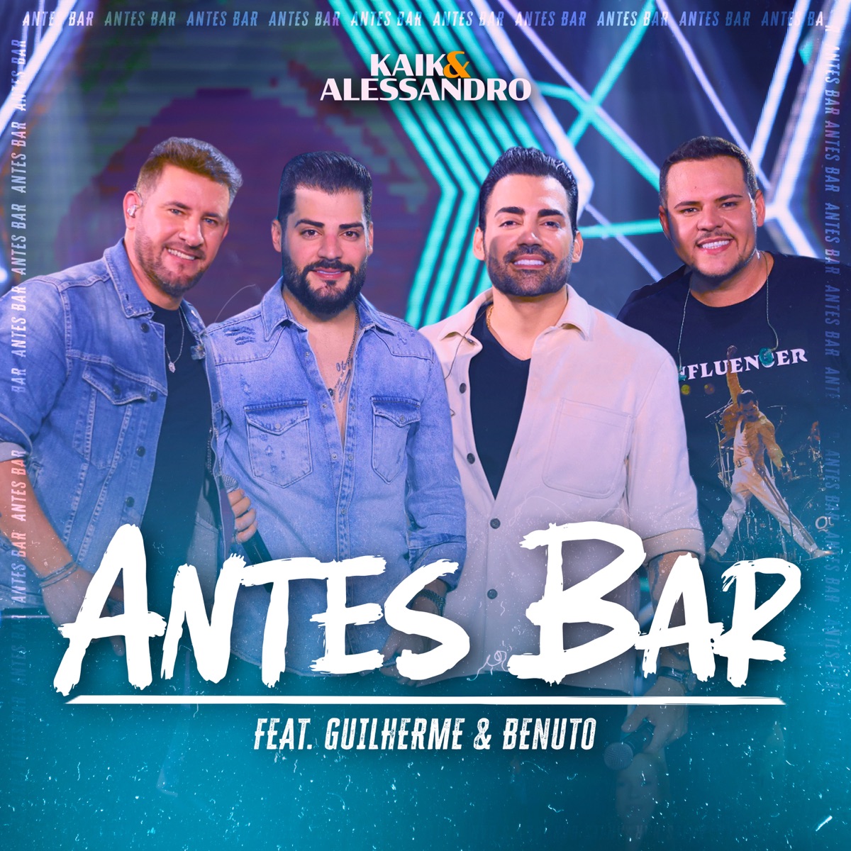 Antes Bar (feat. Guilherme & Benuto) [Ao Vivo] - Single by Kaik & Alessandro album cover