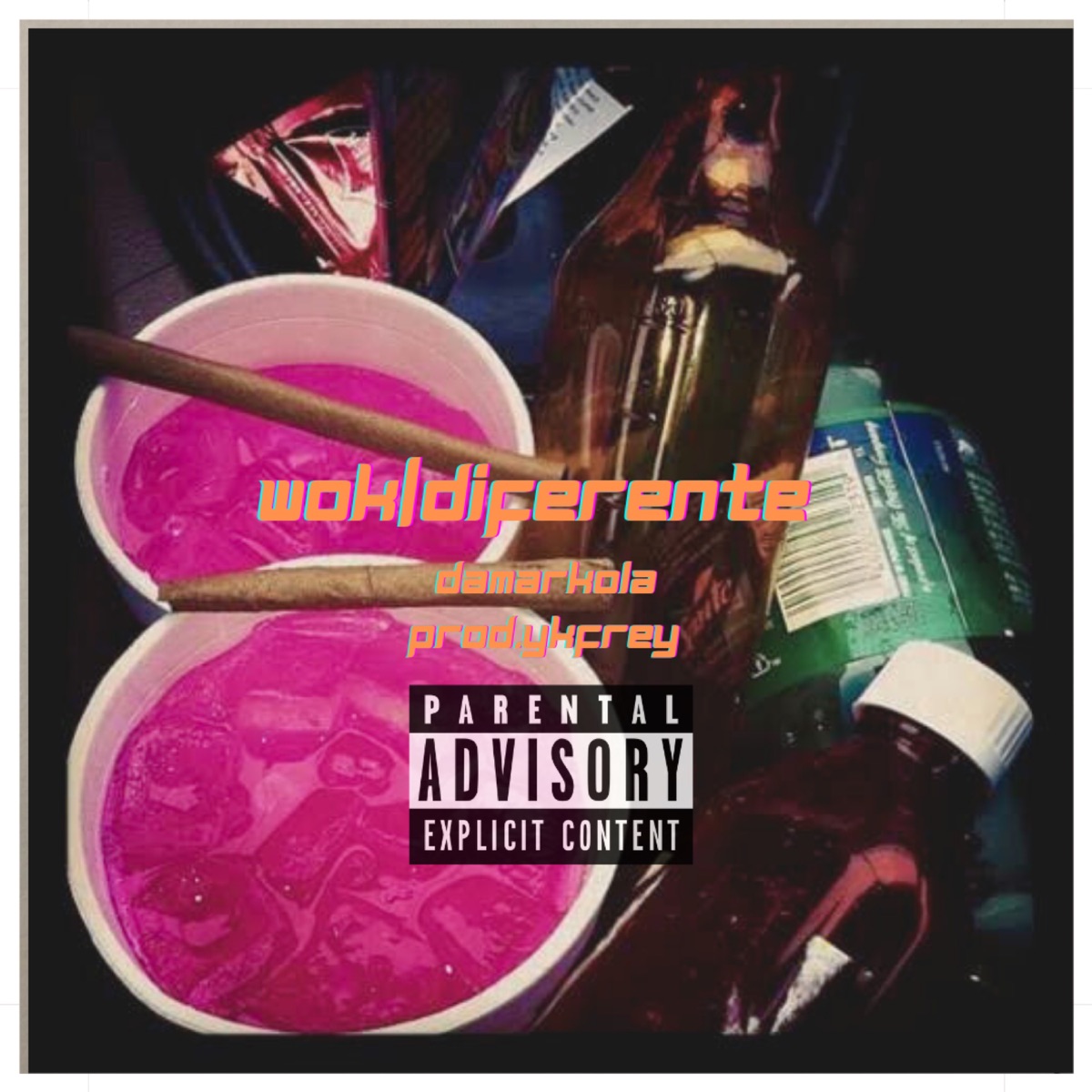 Wok/ diferente - Single by DAMARKOLA album cover