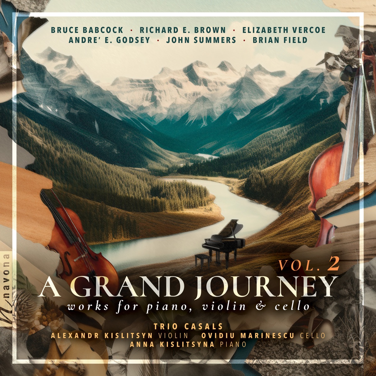 A Grand Journey, Vol. 2 by Trio Casals album cover