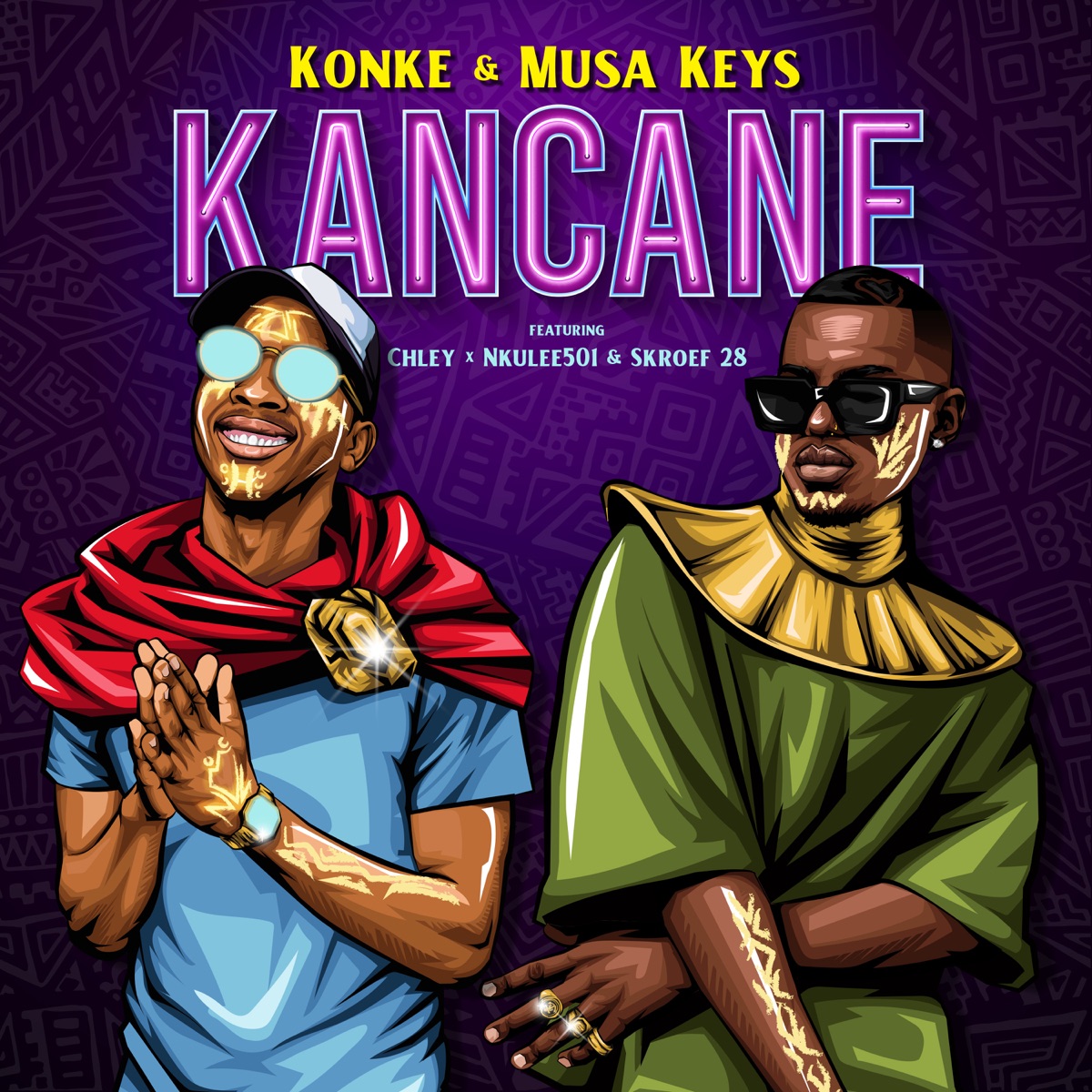Kancane (feat. Nkulee501, Skroef28 & Chley) - Single by Konke & Musa Keys album cover