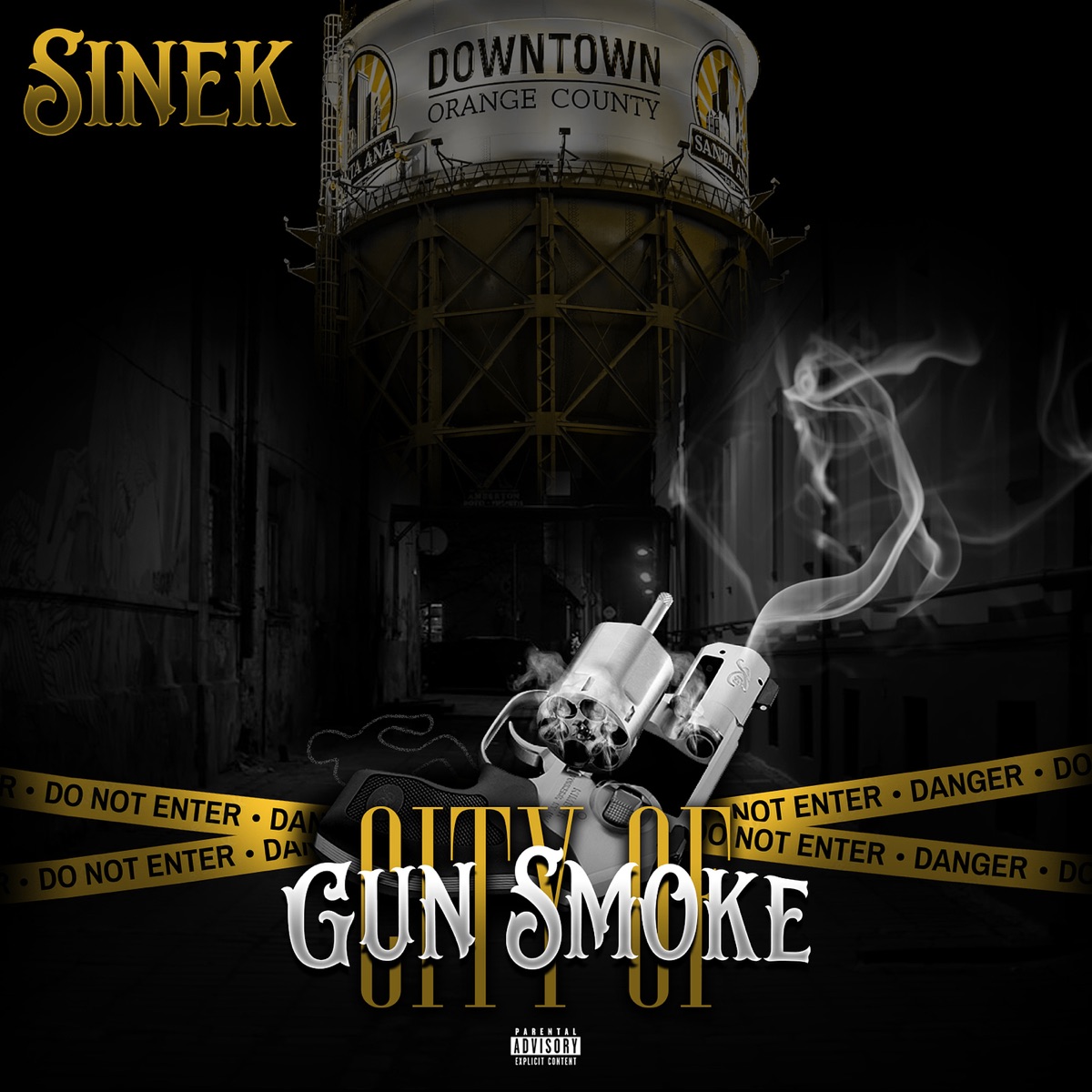 City of Gun Smoke by Sinek album cover
