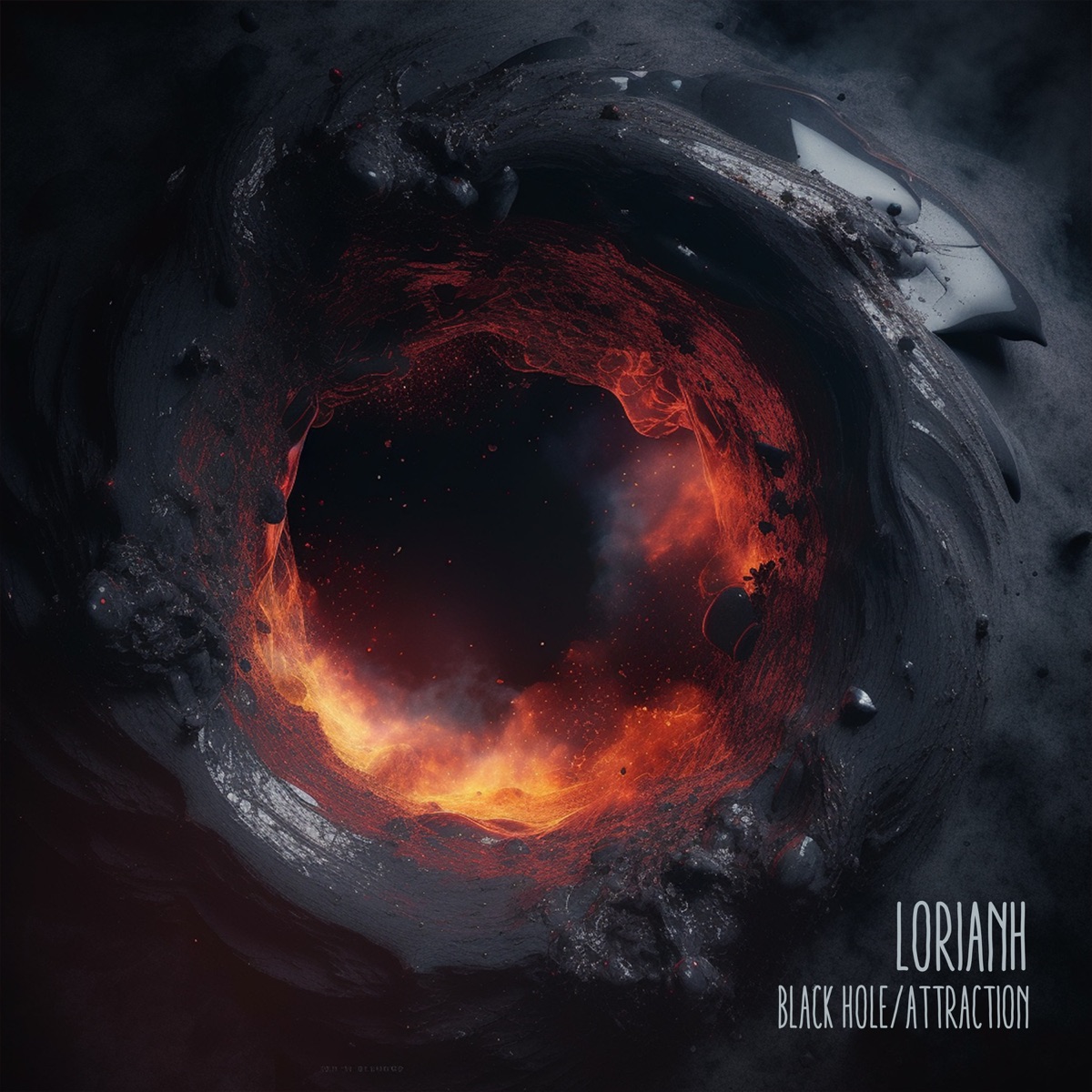 Black Hole/Attraction - Single by Lorianh album cover