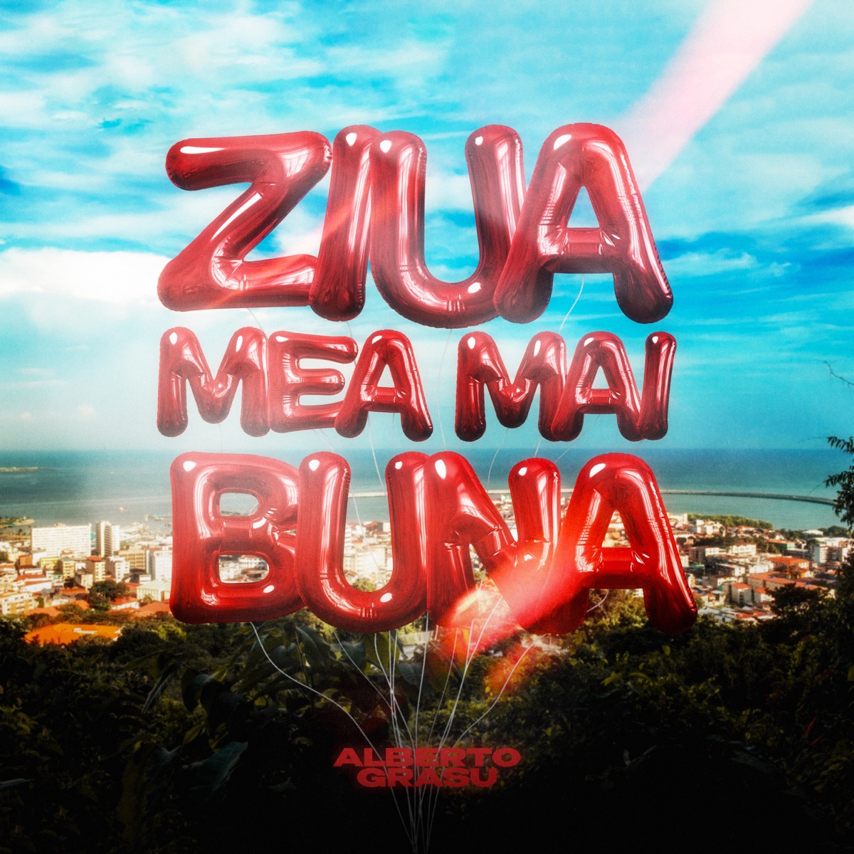 Ziua mea mai bună - Single by Alberto Grasu album cover