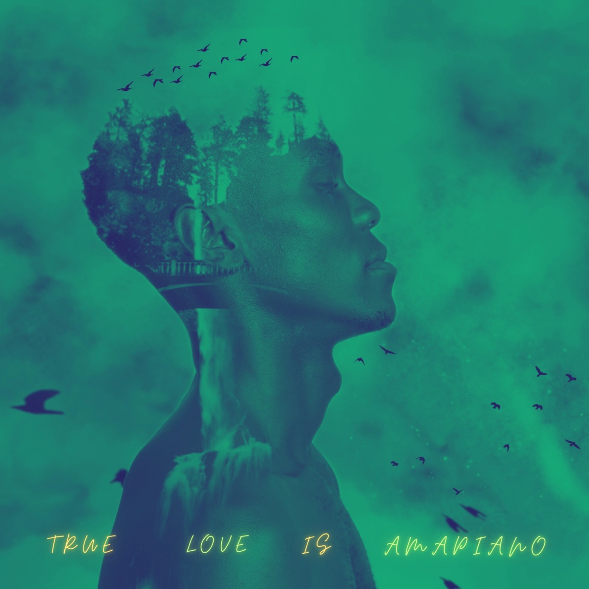 True Love Is Amapiano by DJ CrossBlack album cover