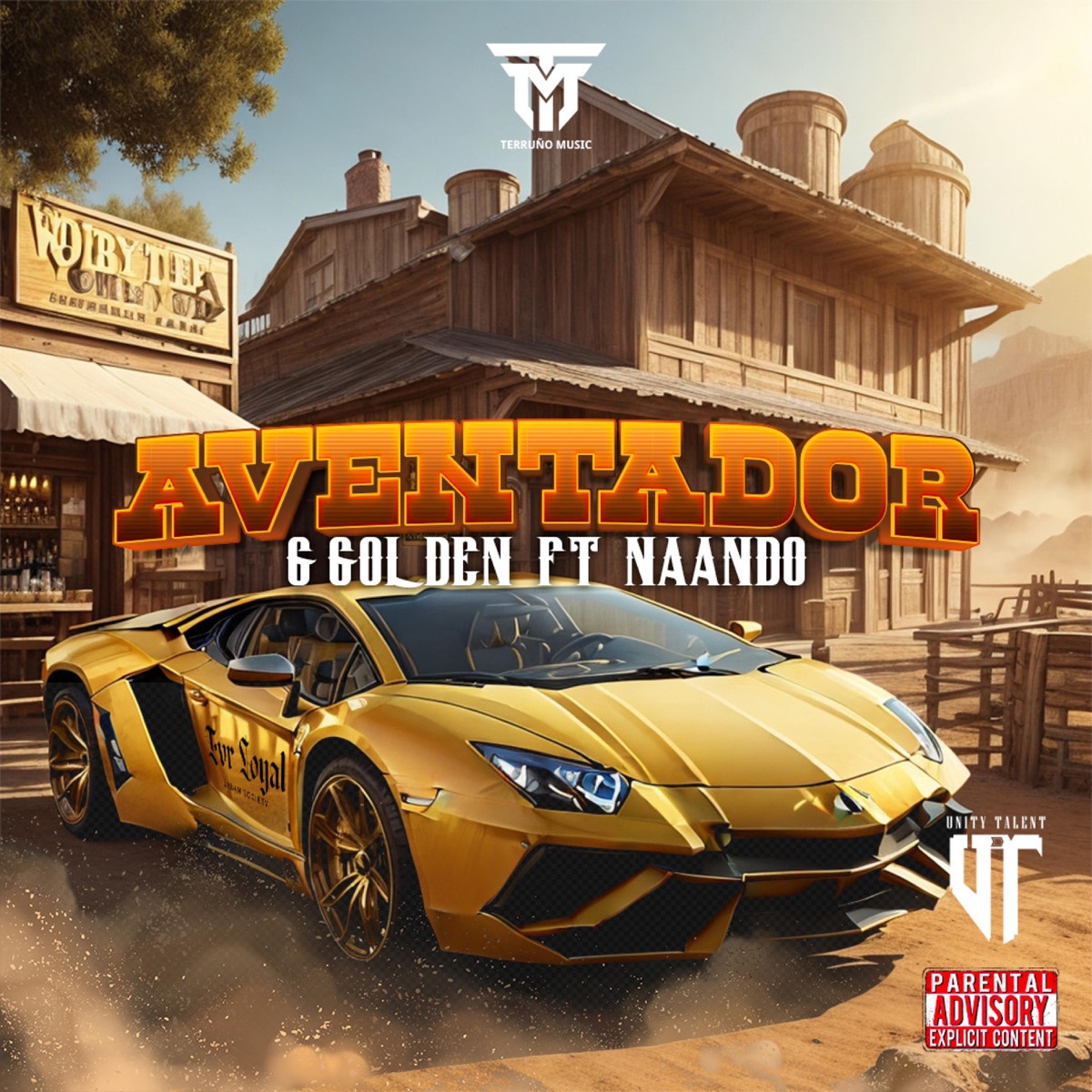 aventador amarillo (feat. Naando) - Single by G Golden album cover