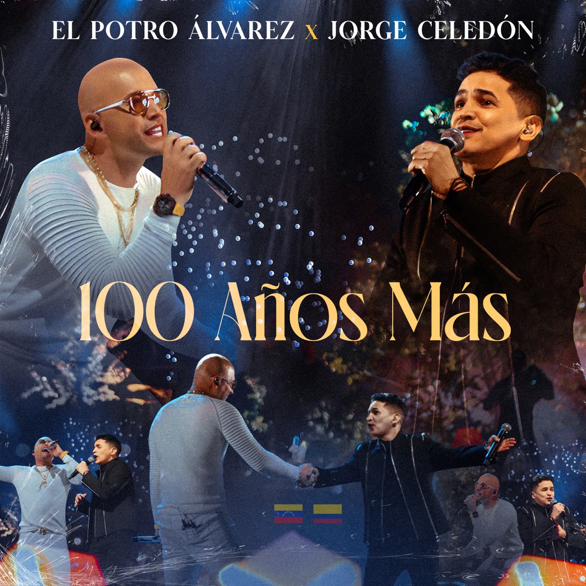 100 Años Más (feat. Jorge Celedón) - Single by El potro Álvarez album cover