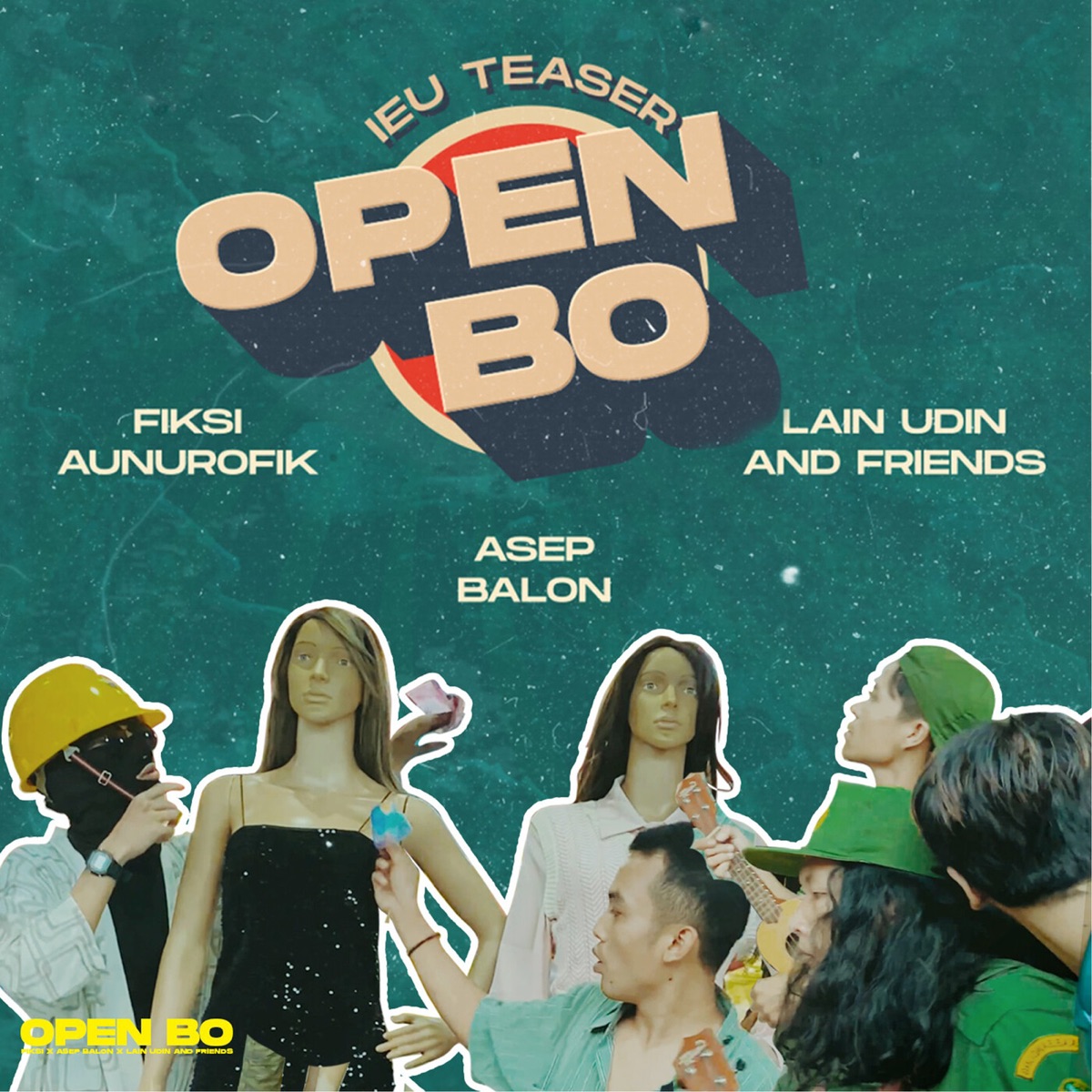 Open BO - Single by Fiksi, LAIN Udin And Friends & Asep Balon album cover
