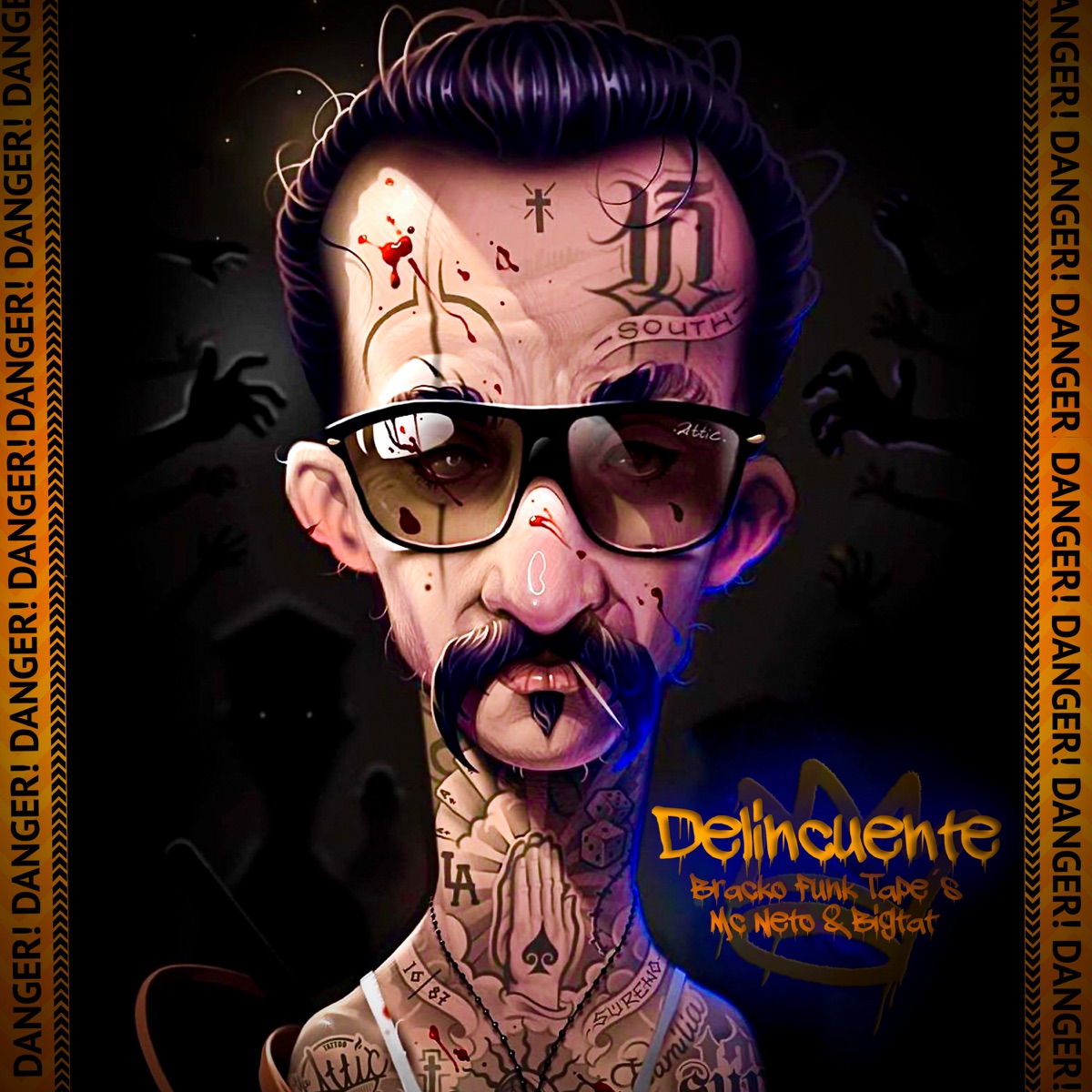 Delincuente - Single by bracko Funk tapes, Mc Neto & Bigtat album cover