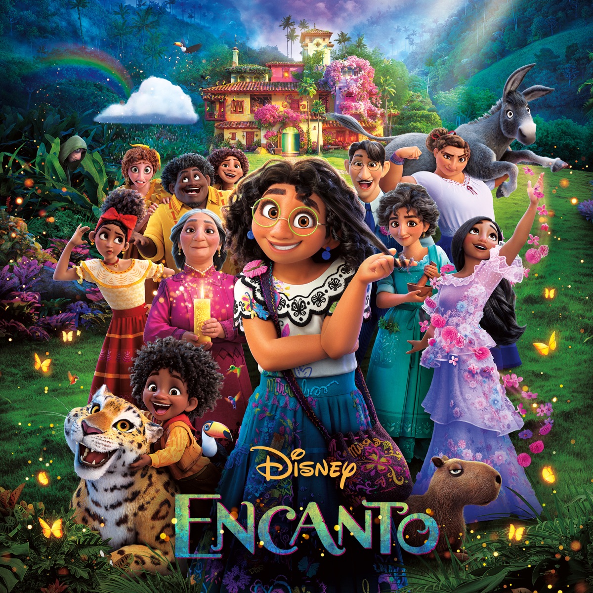 Encanto (Originalt Norsk Soundtrack) by Lin-Manuel Miranda, Germaine Franco & Encanto - Cast album cover artwork