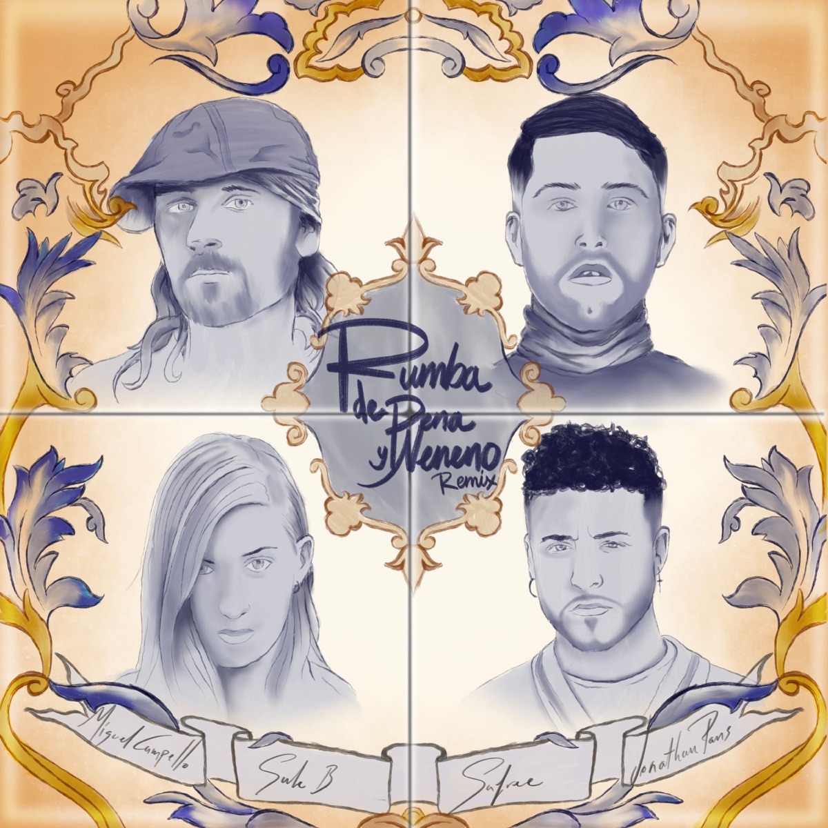 Rumba de Pena y Veneno (Remix) [feat. Safree] - Single by Jonathan Pons, Miguel Campello & Sule B album cover