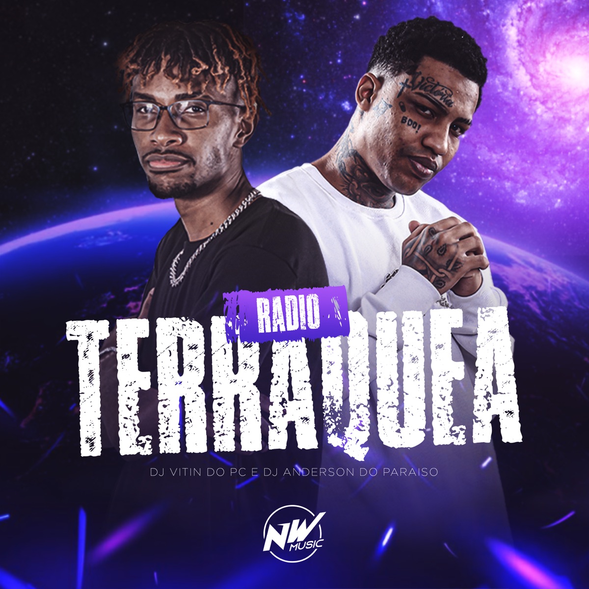Rádio Terráquea (feat. MC Paulin do G & Brunno mc) - Single by DJ Vitin do PC, Dj Anderson do Paraiso & Mc Rd Bala album cover