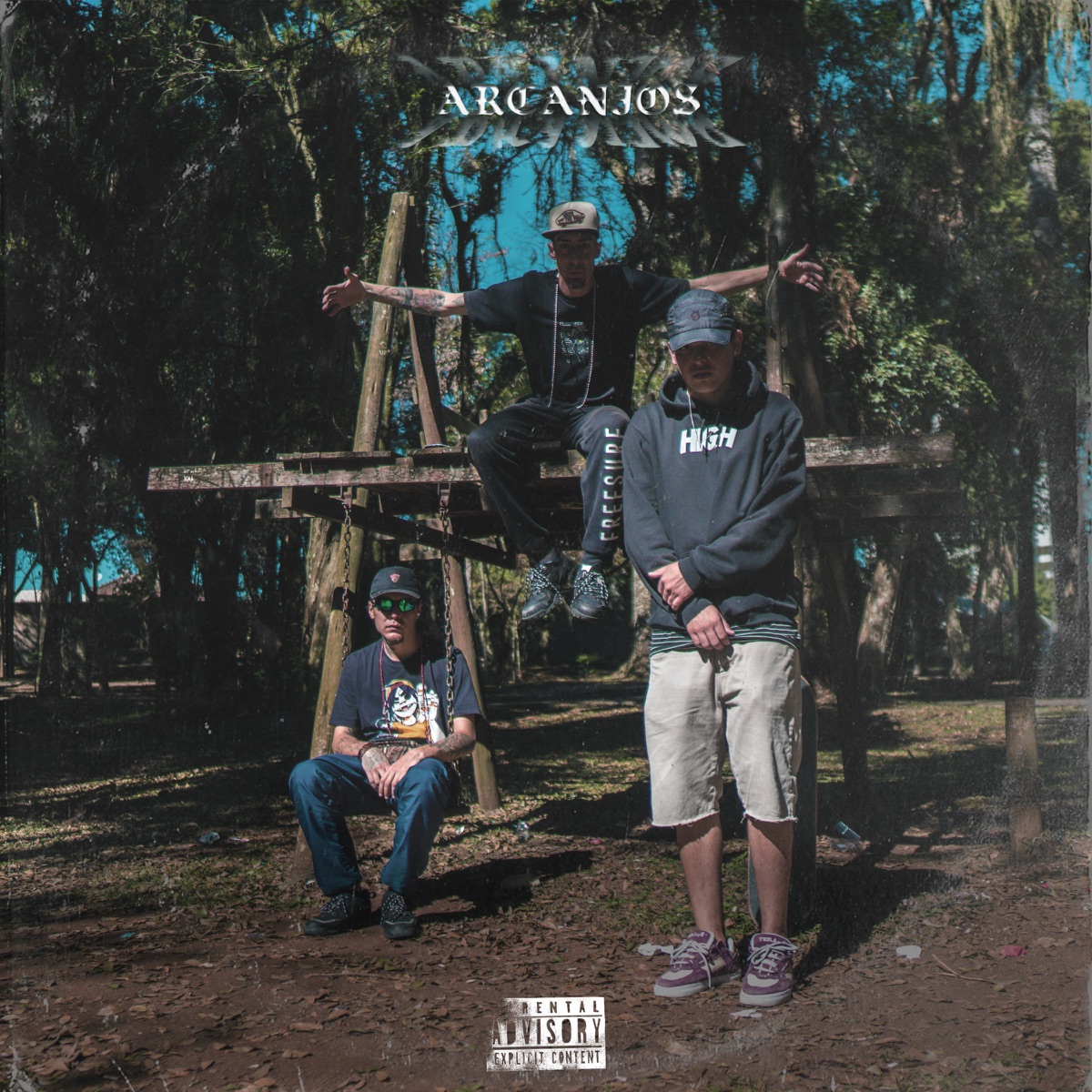 Arcanjos (feat. Sonkei 37) - Single by Mano Elbi, É O CICLONE & Loce album cover