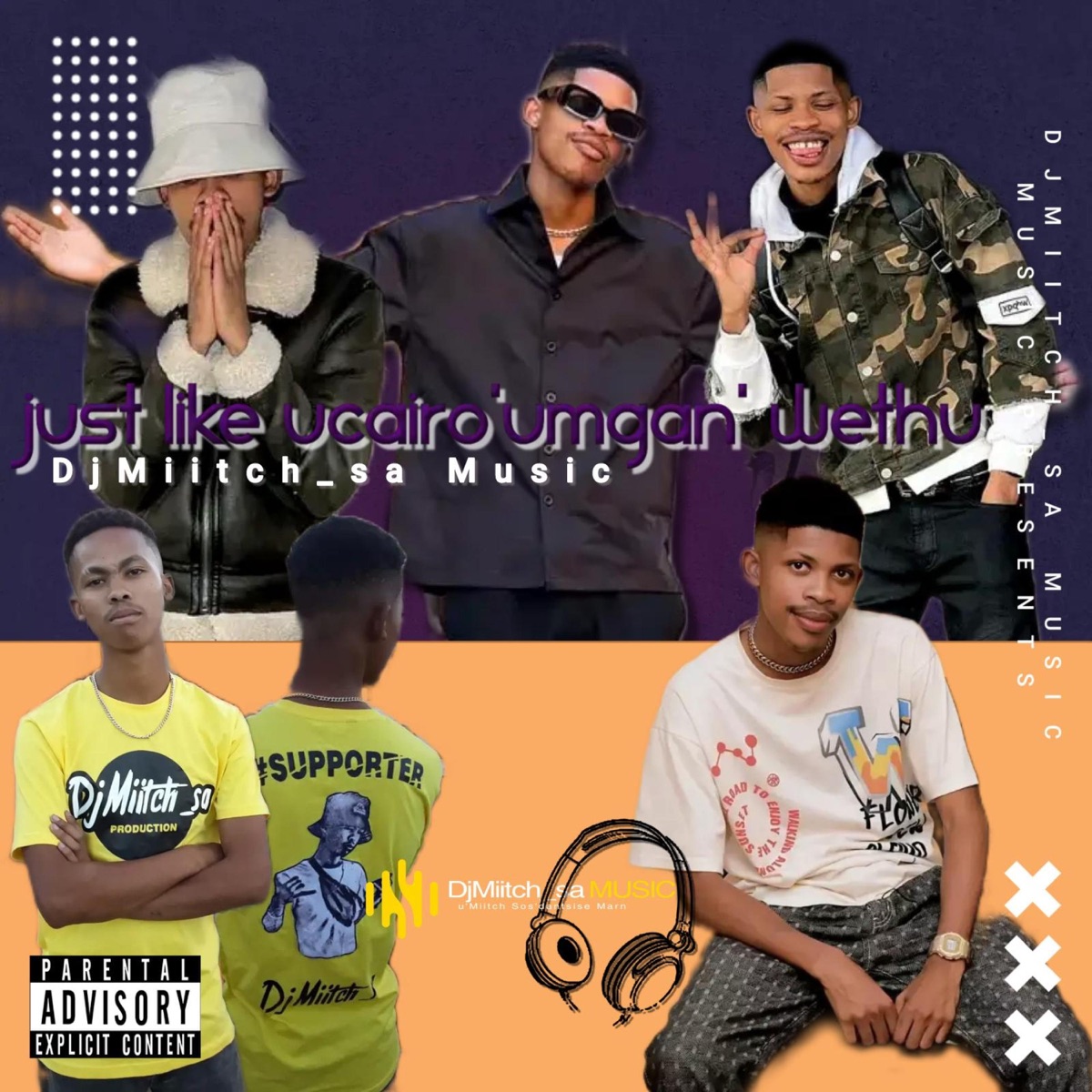 Just like uCairo'umgan' Wethu (Tributed To Cairo CPT) - Single by DjMiitch_sa Music album cover