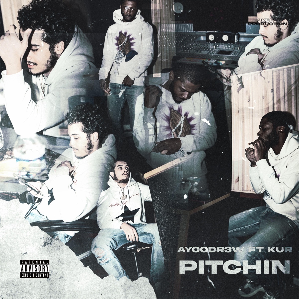 Pitchin (feat. Kur) - Single by Ayoodr3w album cover artwork