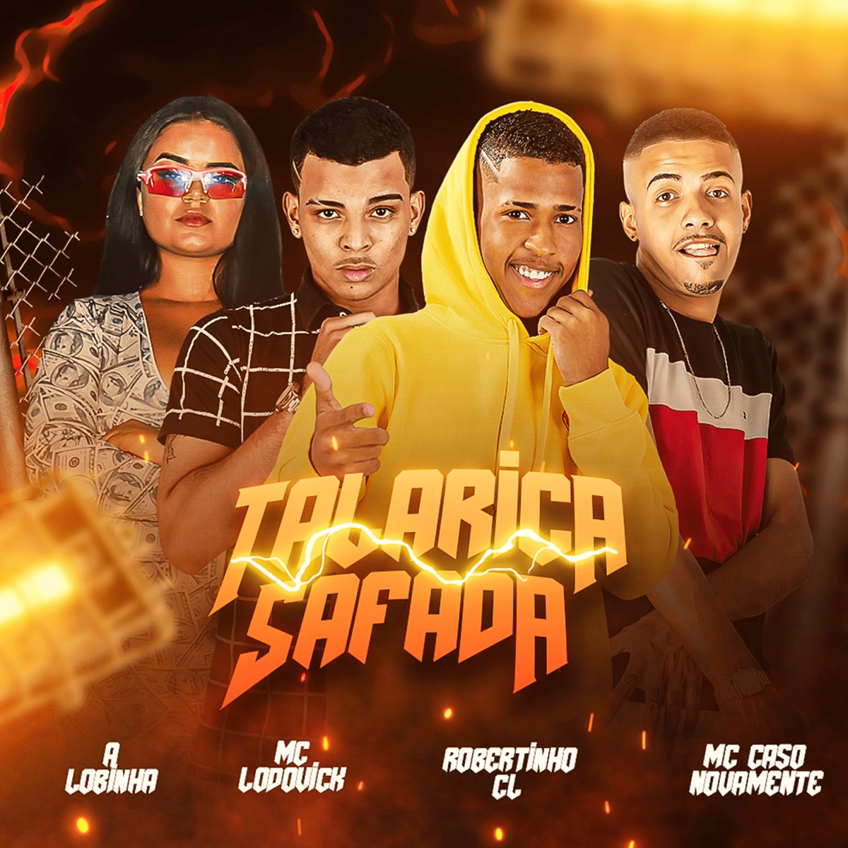 Talarica Safada - Single by Robertinho CL, Mc Lodovick, Mc Caso Novamente & a lobinha album cover