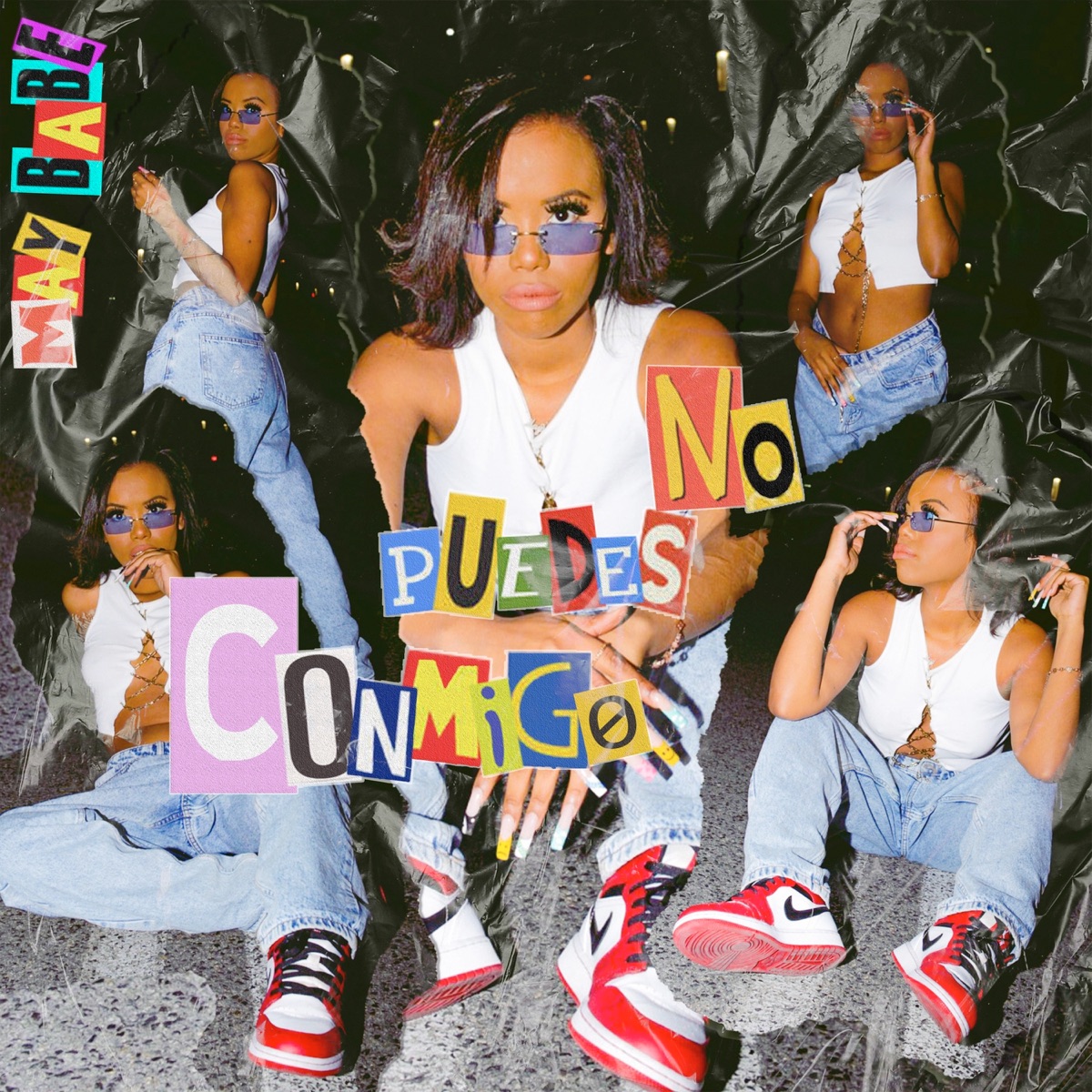 No Puedes Conmigo - Single by May Babe album cover